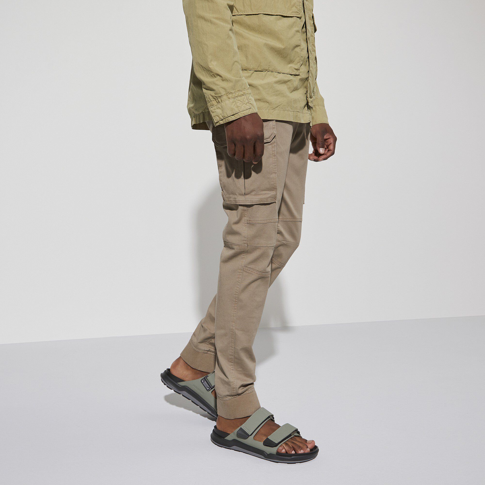   Close-up with a male model
