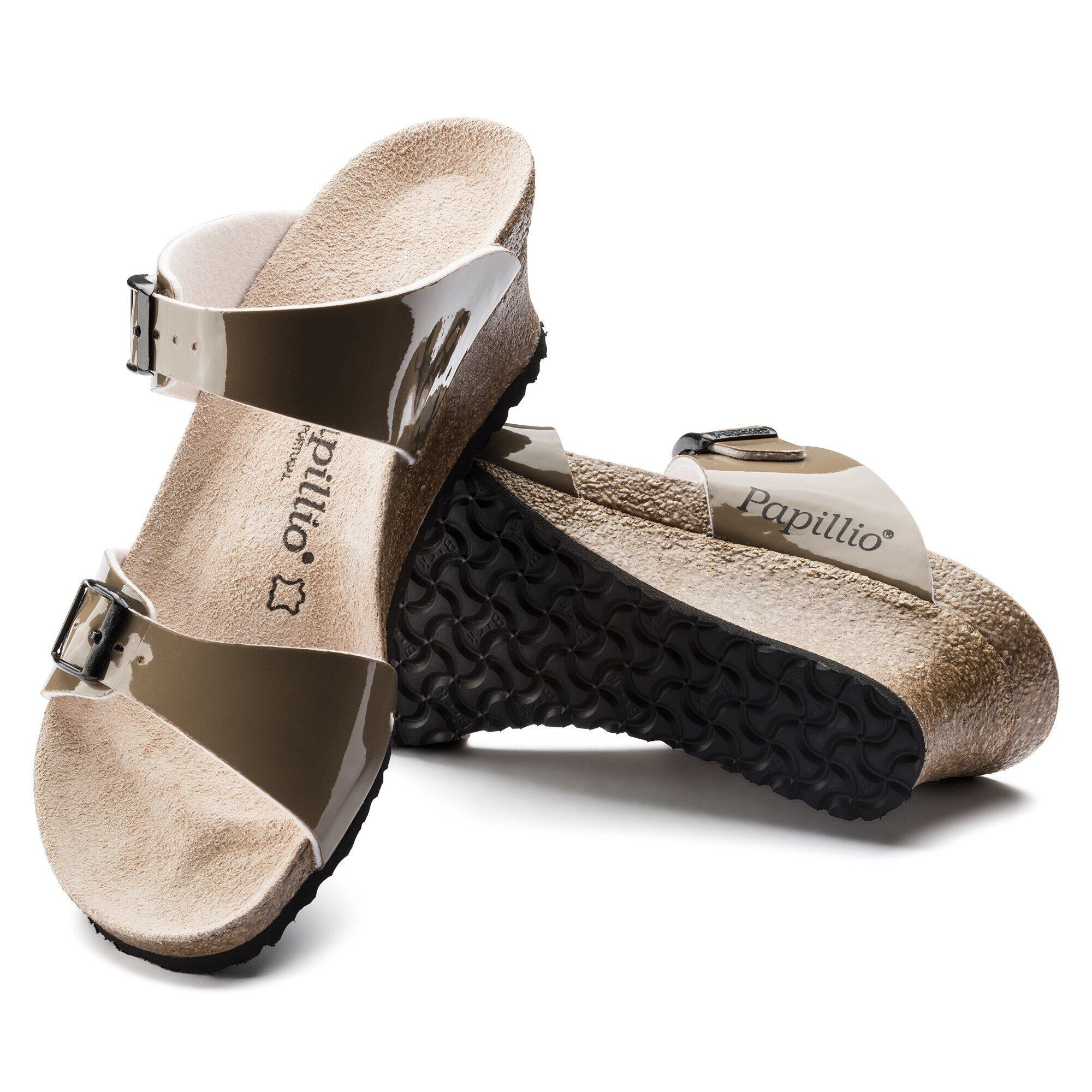 Dorothy / ドロシー ビルコフロー パテント with outer sole details