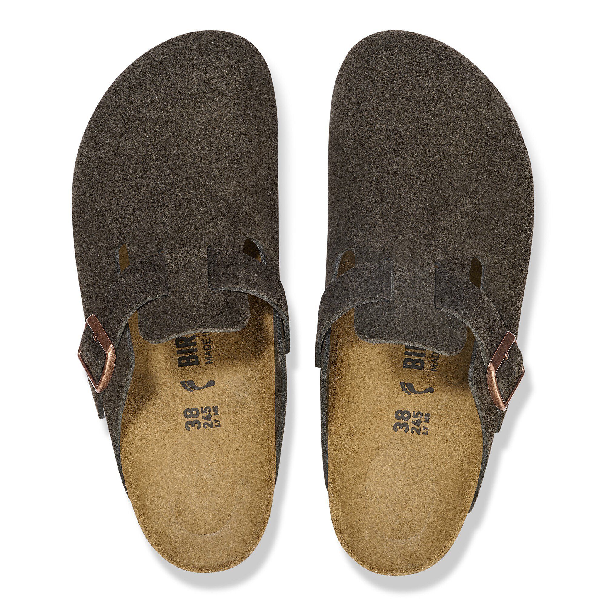 BIRKENSTOCK サンダル ボストン　モカ　43 Boston / ボストン」（スエードレザー、モカ）| BIRKENSTOCK（日本）