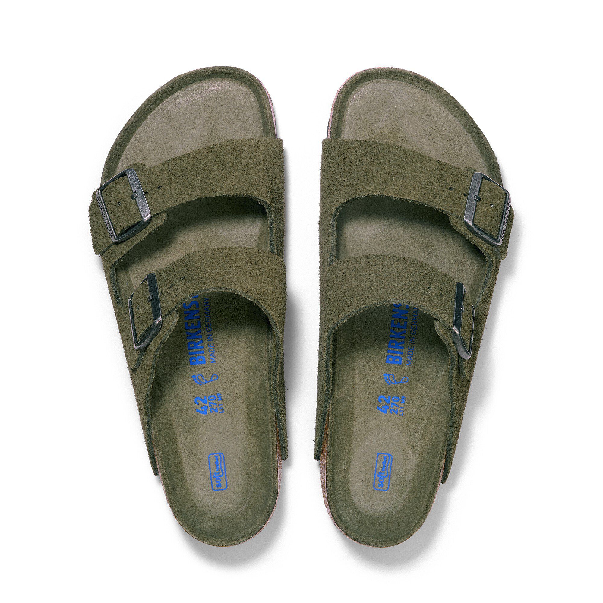 Arizona Soft Footbed Suede Leather - a top view