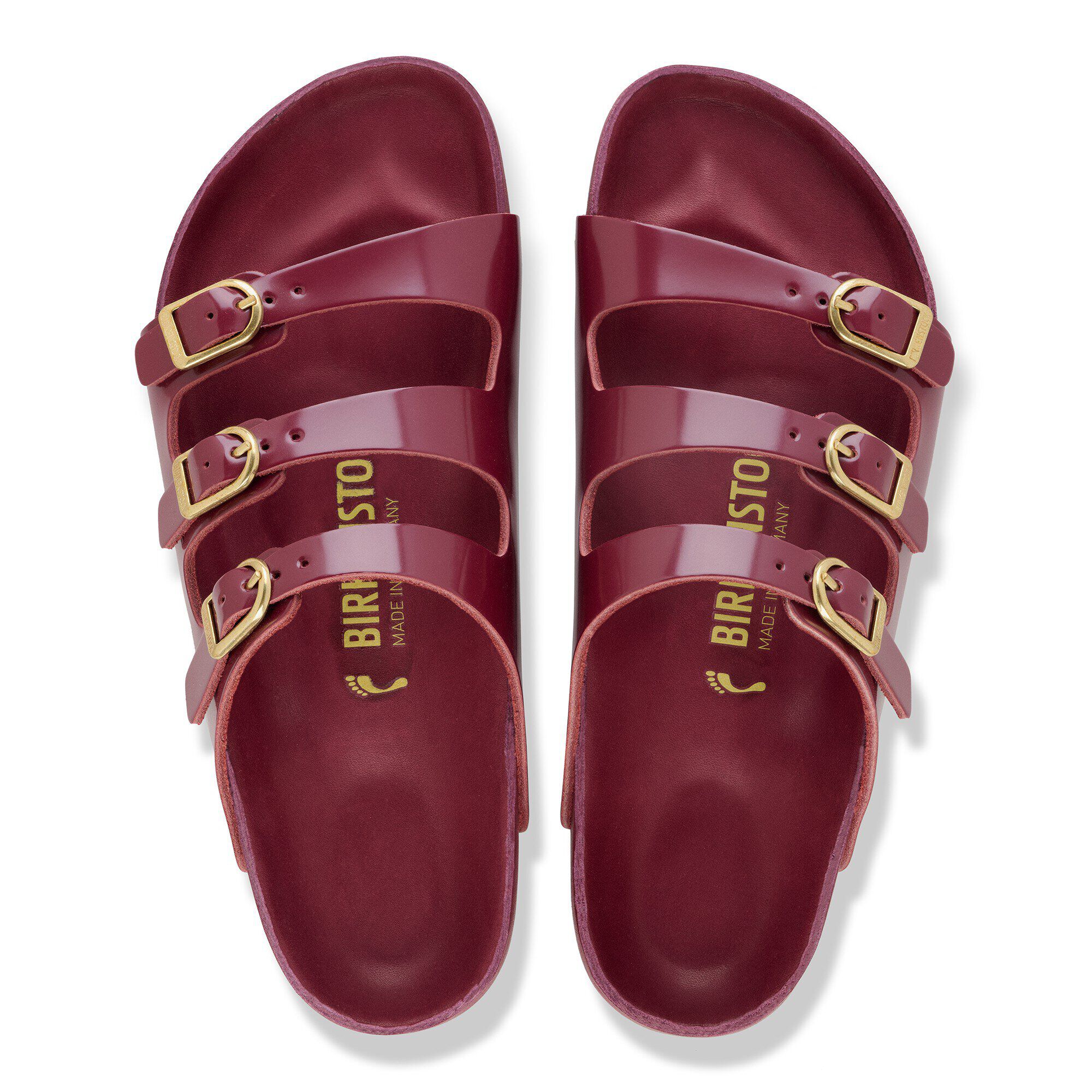 Florida Fresh Natural Leather Patent - a top view