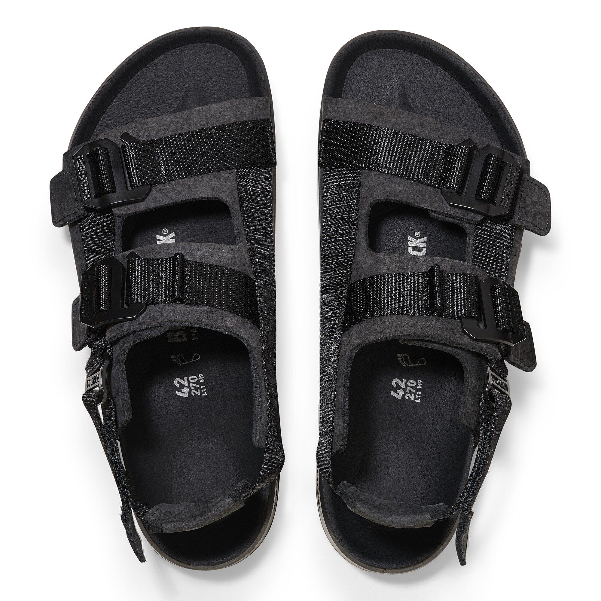 BIRKENSTOCK SHINJUKU シンジュク 42 27cm 未使用品 Shinjuku / シンジュク」（ナチュラルレザー/テキスタイル、ブラック