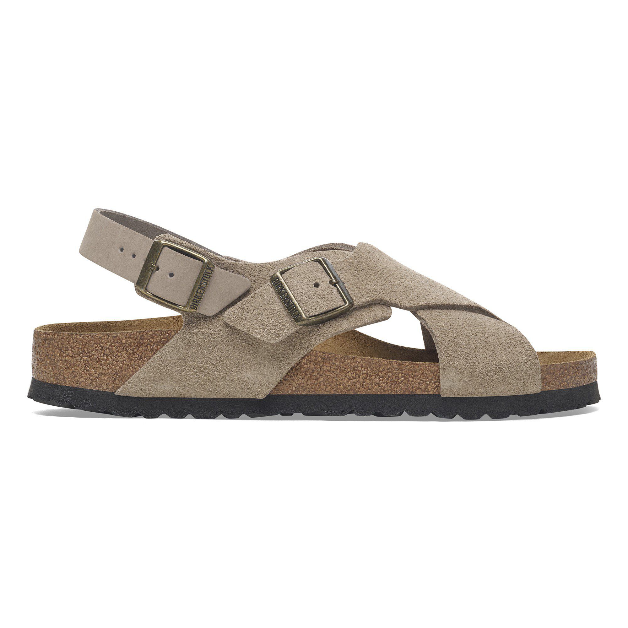 Tulum Soft Footbed Nubuck Leather/Suede - a side view