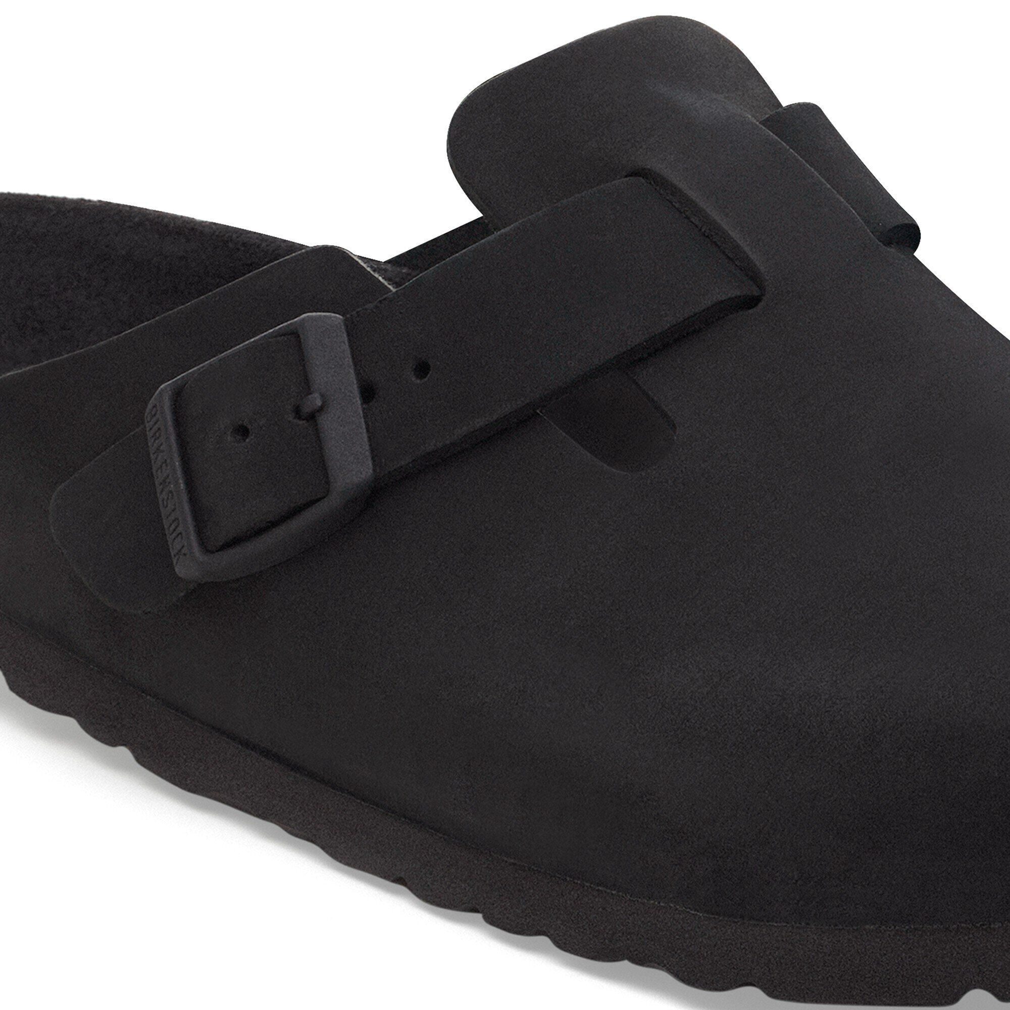 Boston / ボストン」（ヌバックレザー、ブラック）| BIRKENSTOCK（日本）