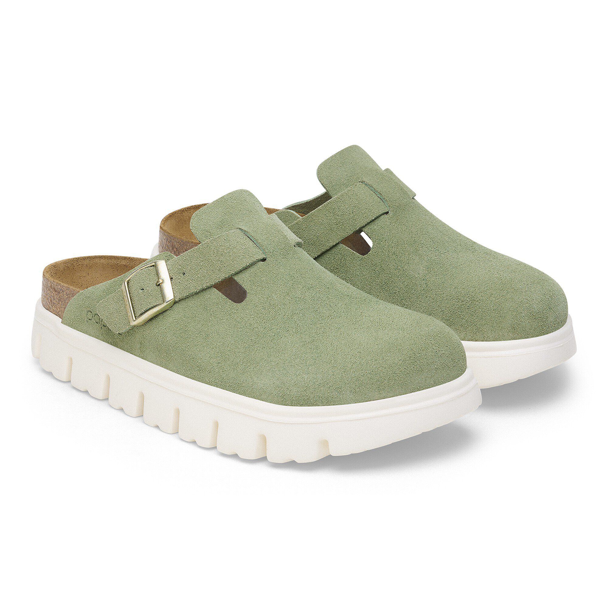 Boston Chunky Suede Leather - shown as a pair