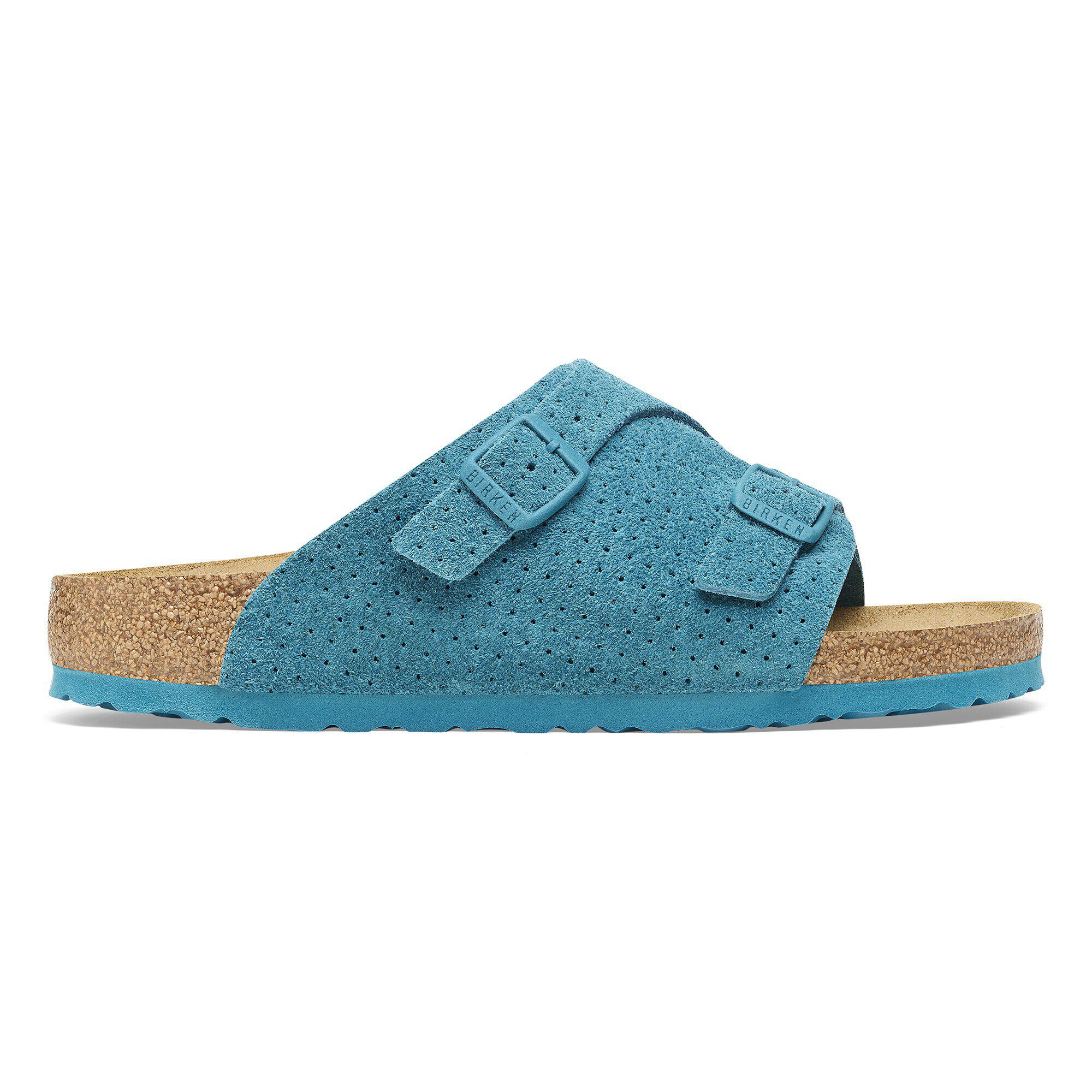 Z&uuml;rich Suede Leather Embossed - a side view