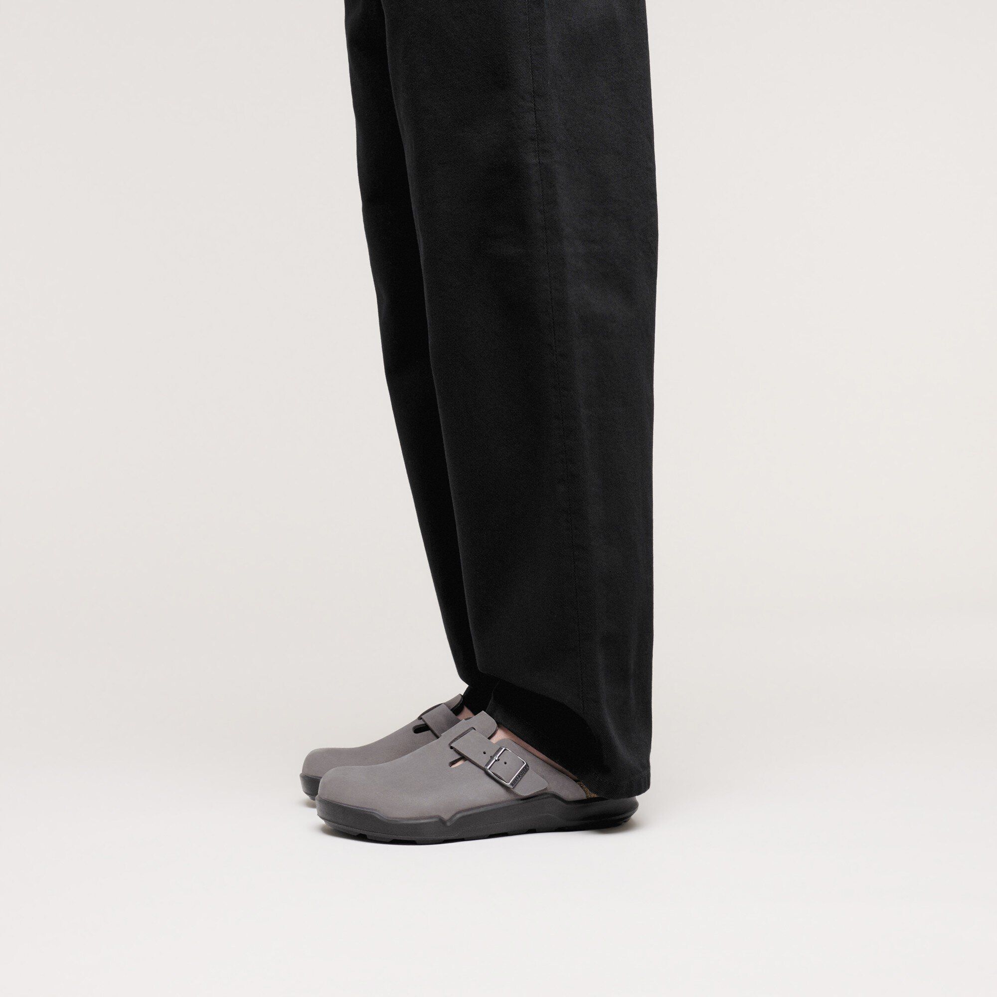 Boston Crosstown Waxy Leather with a male model