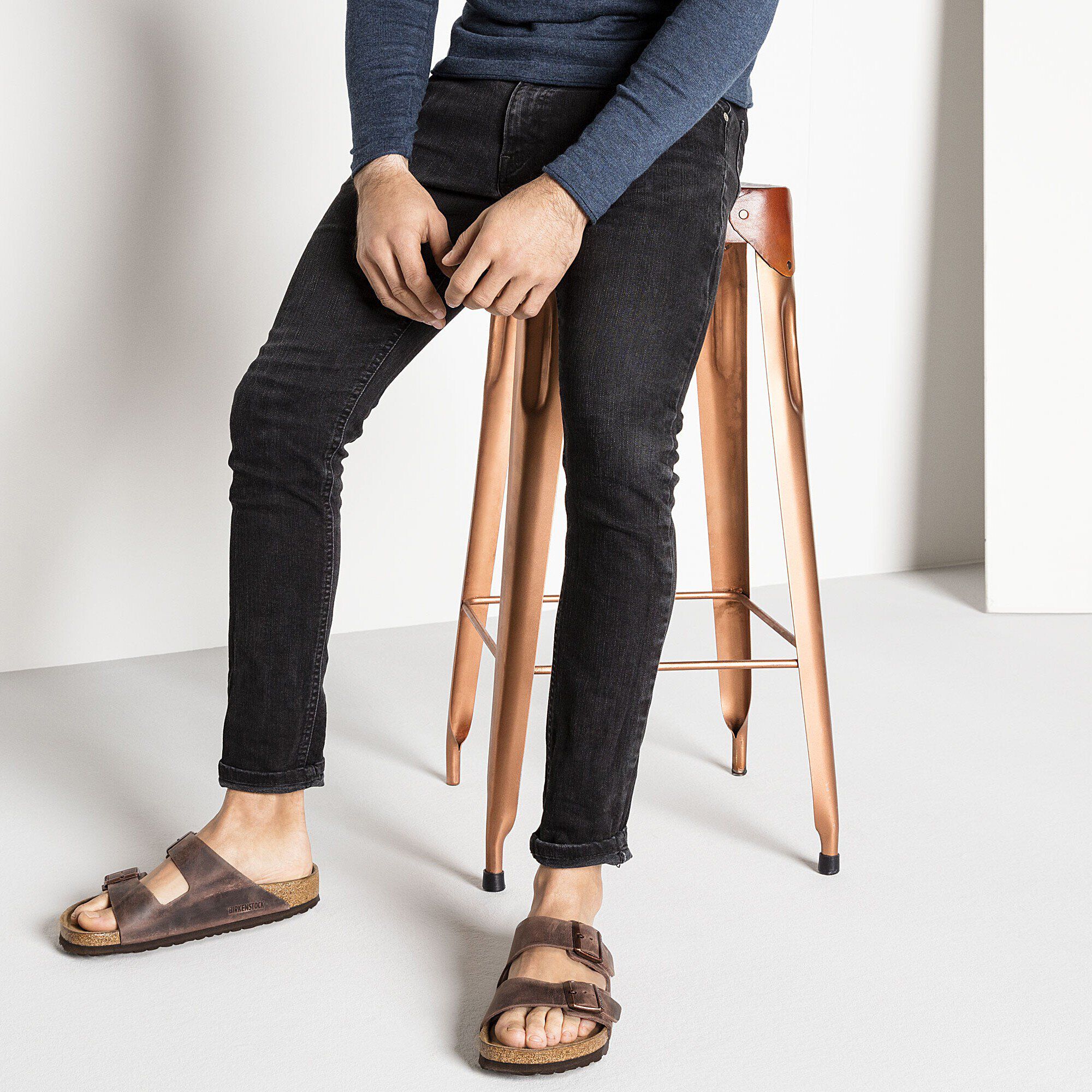   Close-up with a male model
