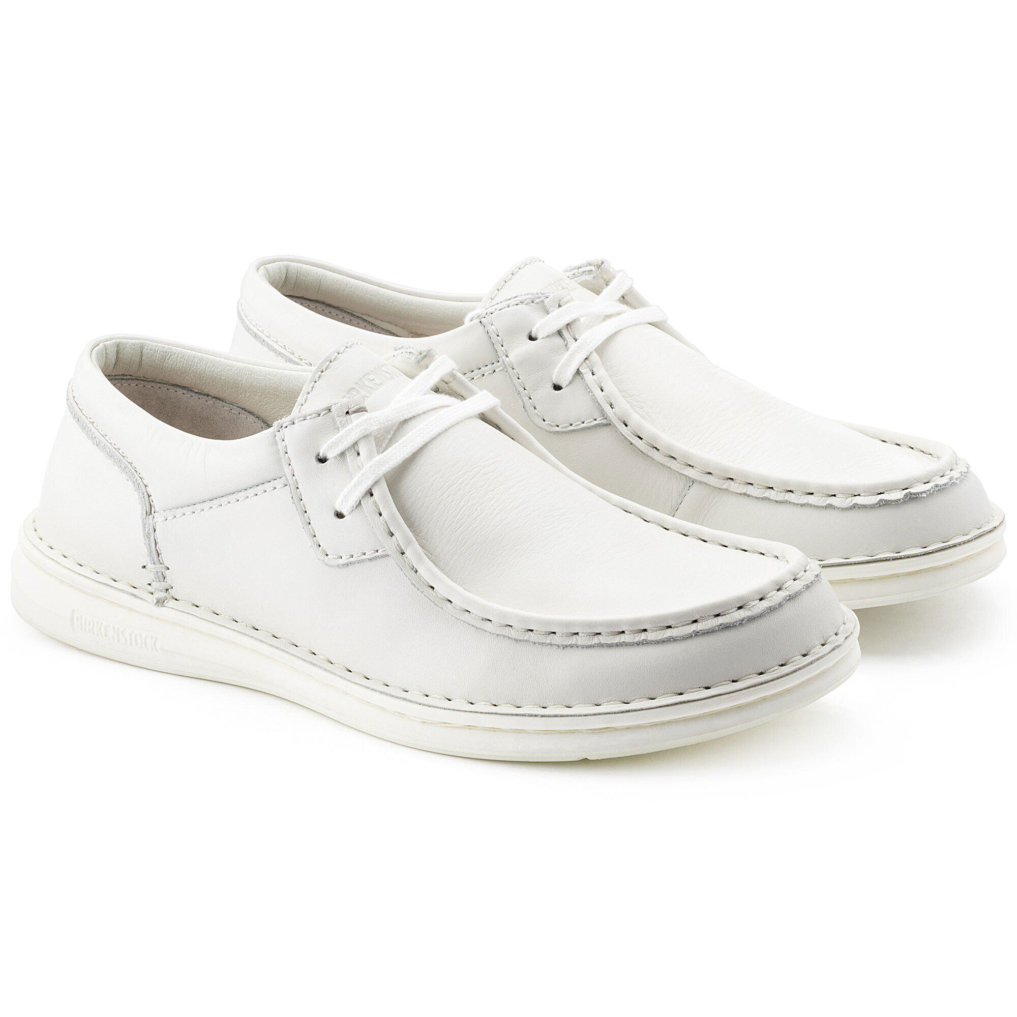 Pasadena Men/パサデナ メンズ ナチュラルレザー - shown as a pair