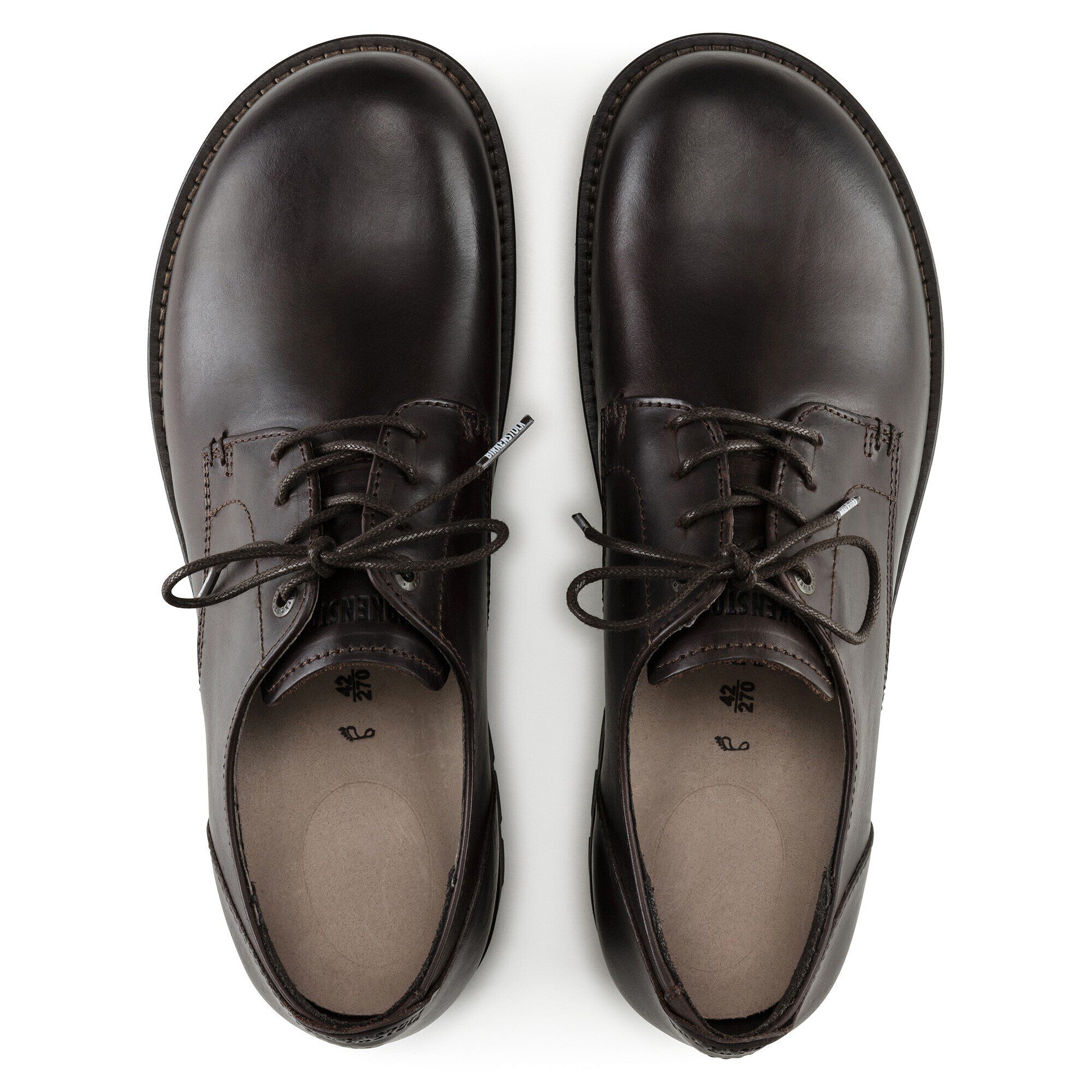 Gilford Low/ギルフォード ロー ナチュラルレザー - a top view