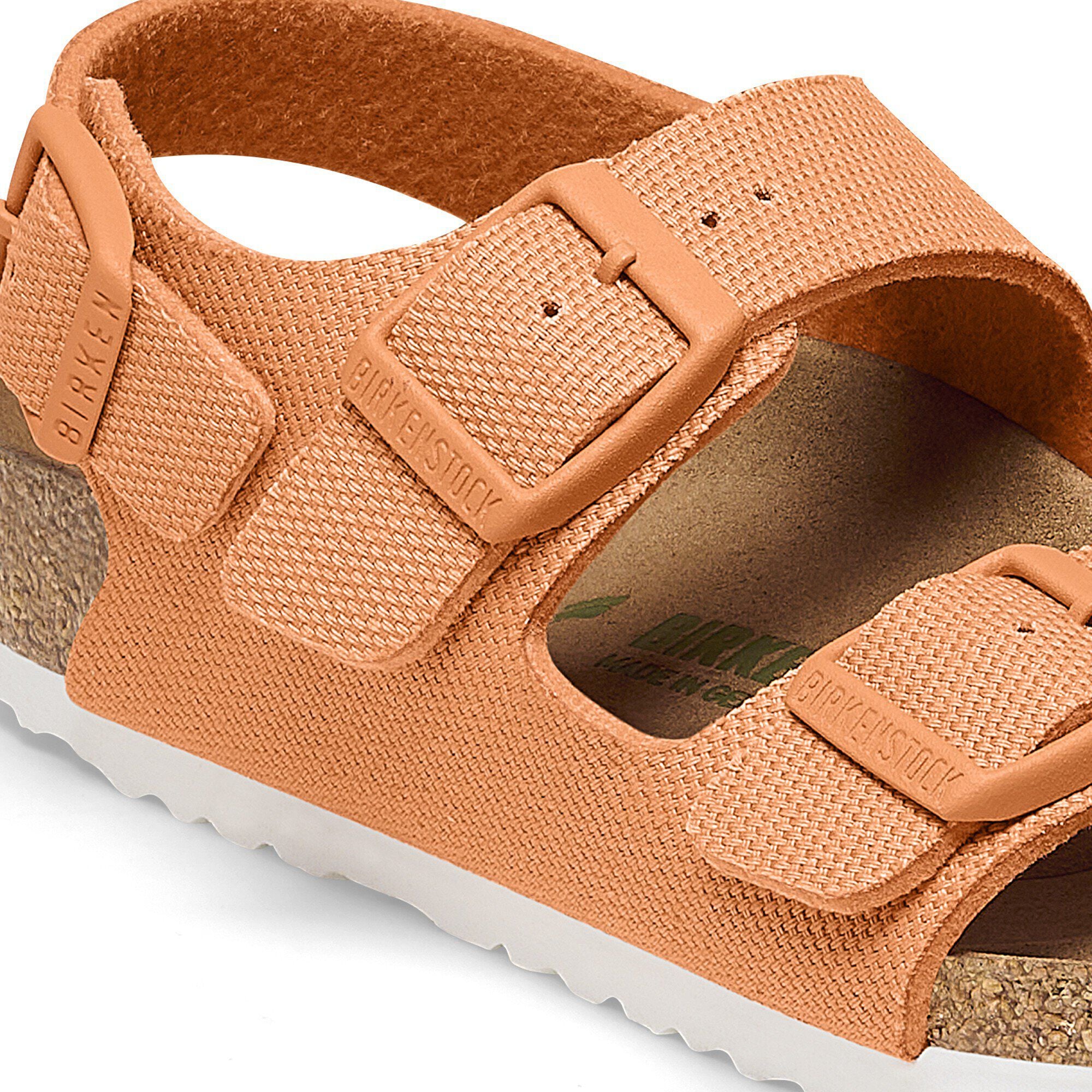 Milano Kids Vegan Textile Close-up view showing material detail