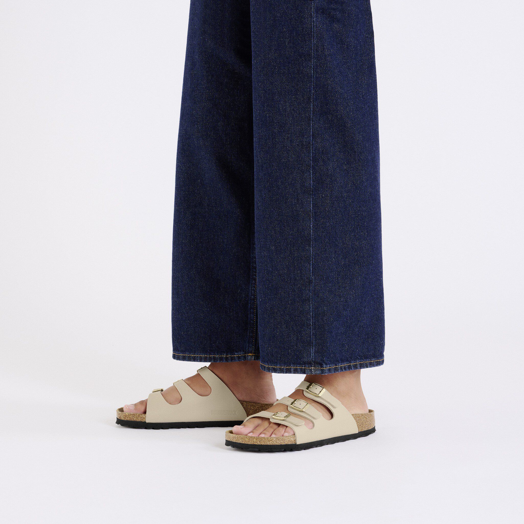 Florida Birko-Flor with a female model