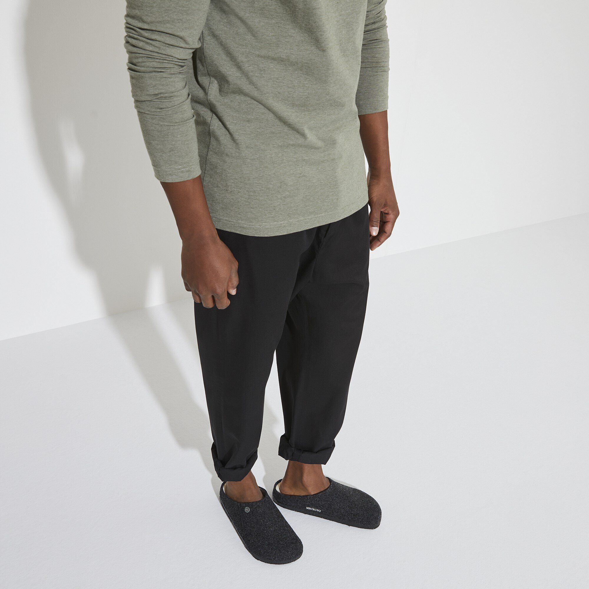  Close-up with a male model