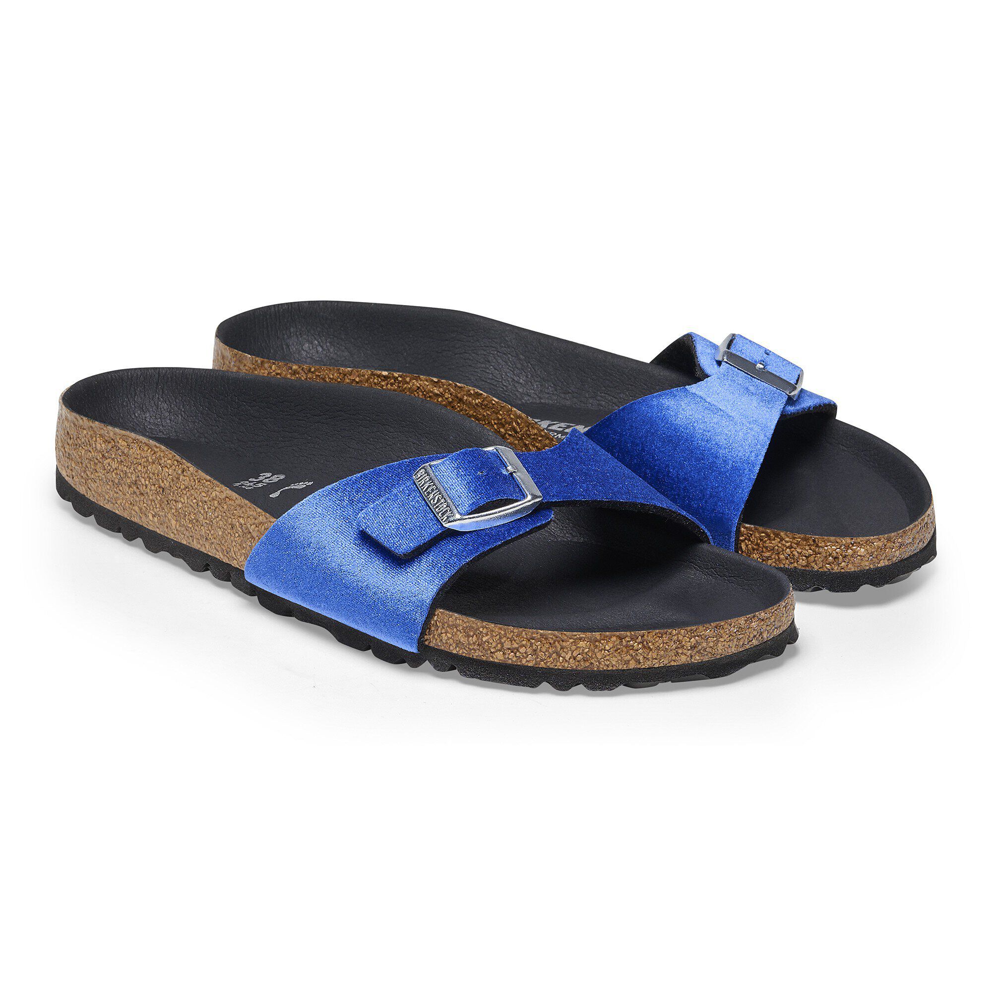 Madrid Rivet Logo Velvet - shown as a pair