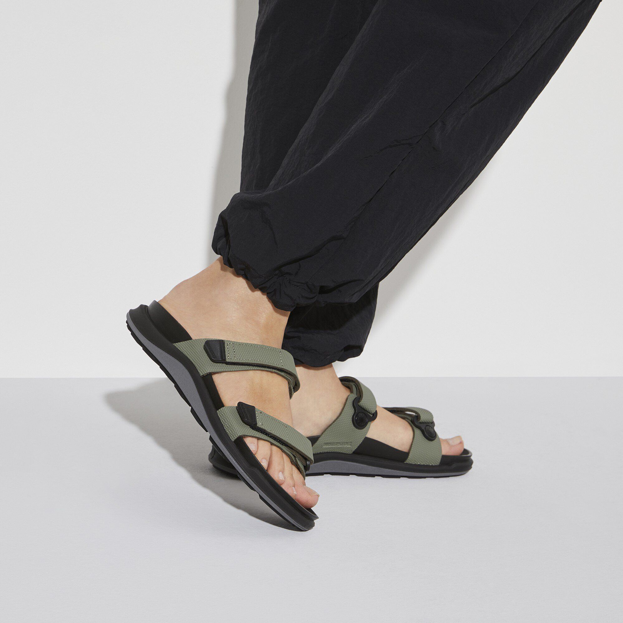 Sahara Women Birko-Flor Close-up with a female model