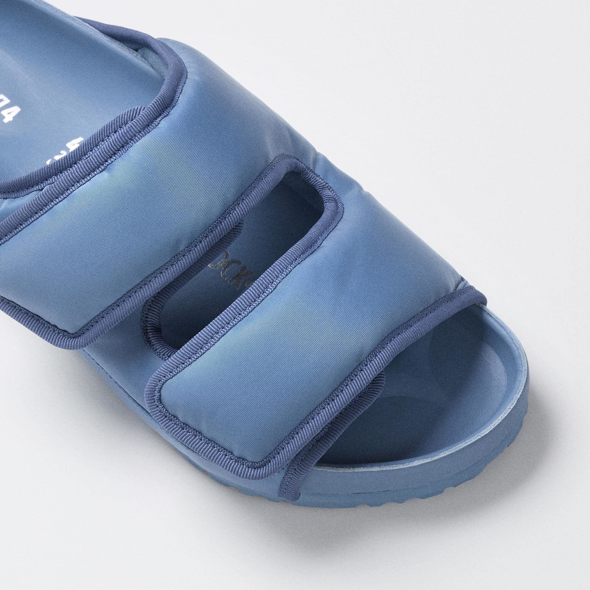 1774 Arizona Cosny」（ナイロン、フェイデット デニム）| BIRKENSTOCK