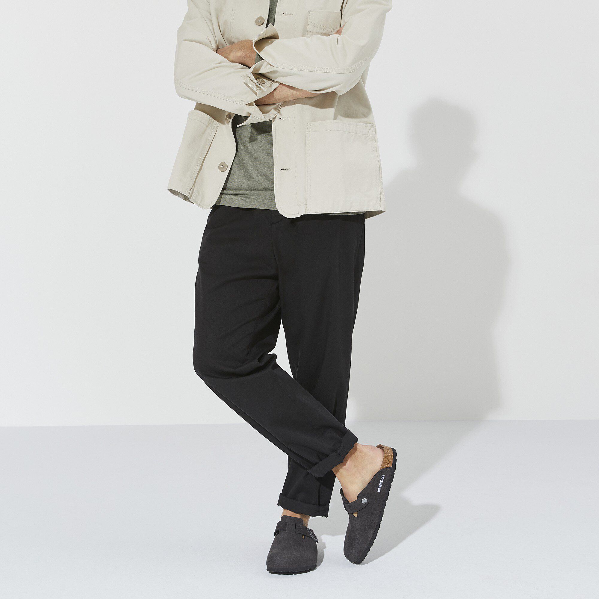 Boston Synthetik Close-up with a male model