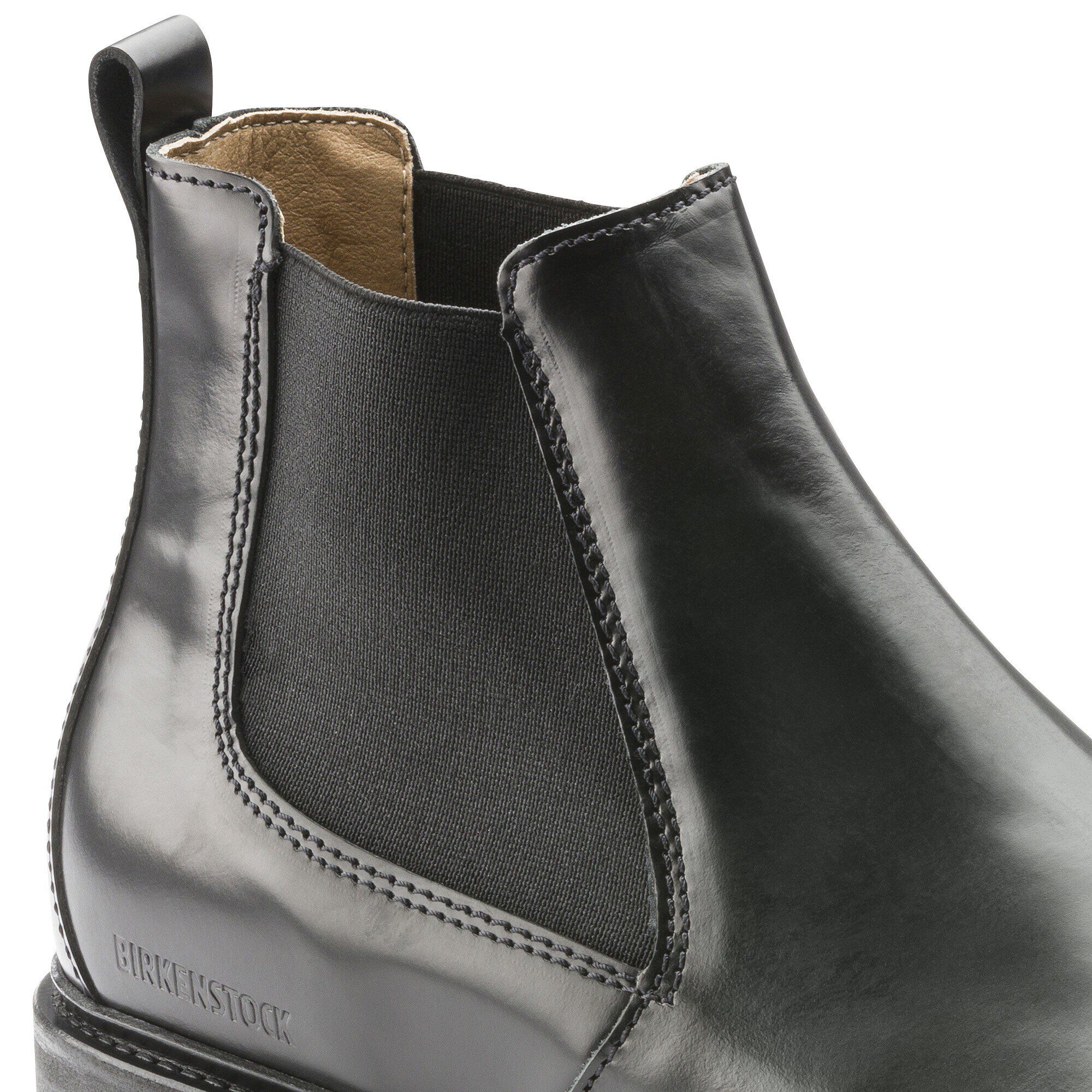 Stalon Men/スタロン ナチュラルレザー Close-up view showing material detail