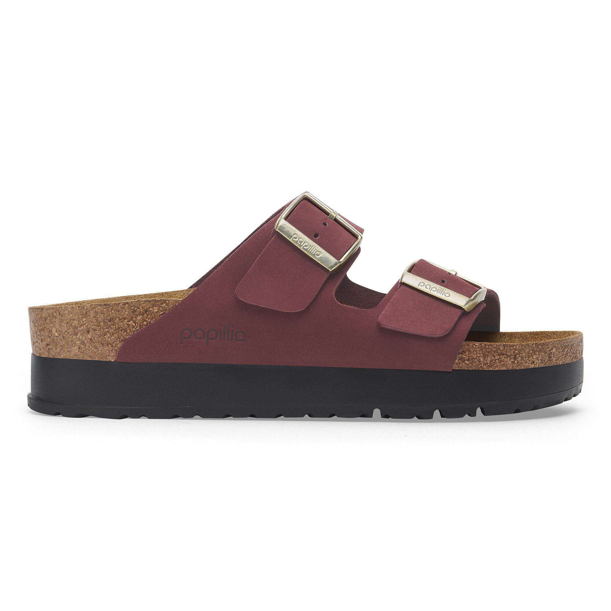 Arizona PAP Flex Platform Nubuk Leather - a side view