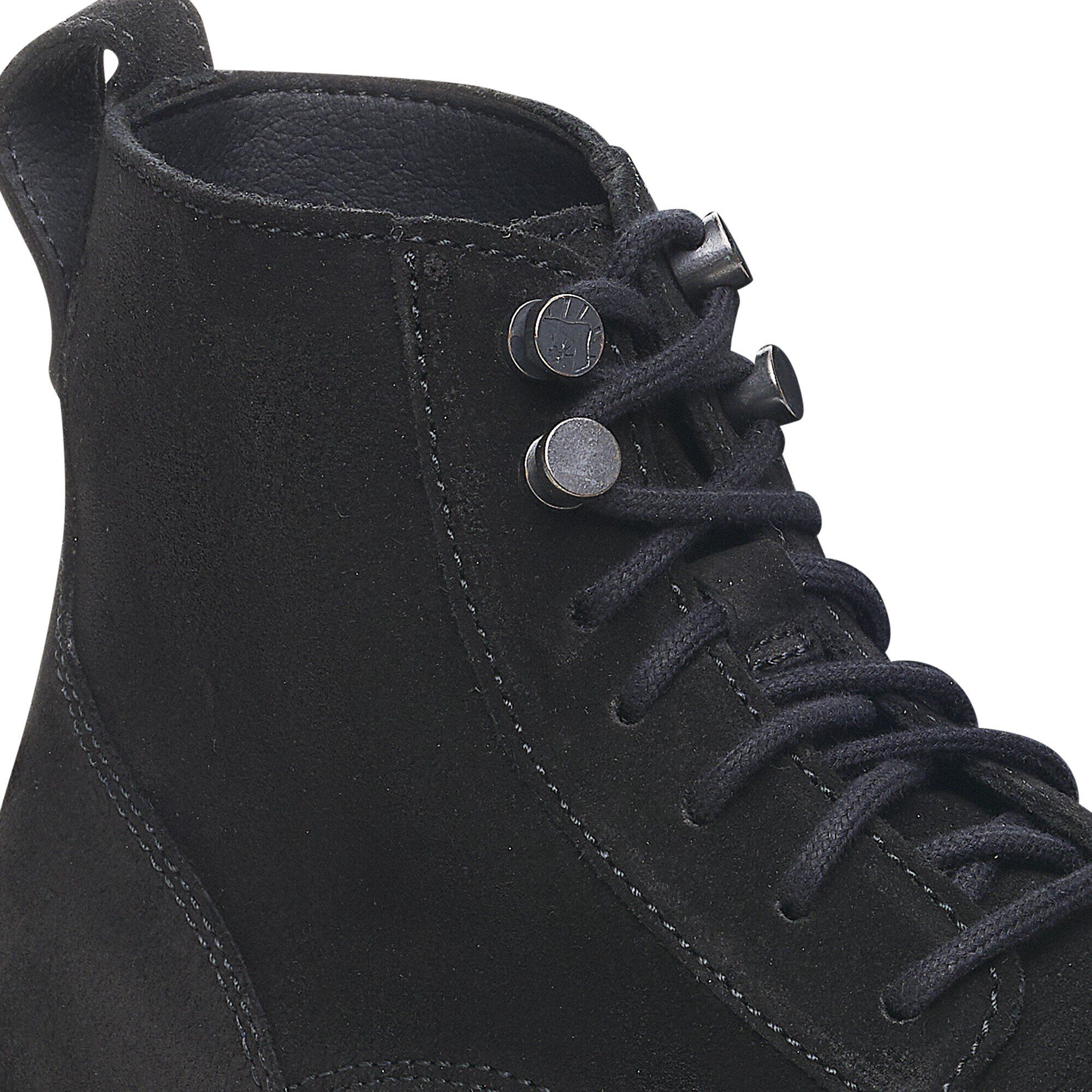Highwood Lace Mid / ハイウッド レース ミッド スエードレザー Close-up view showing material detail
