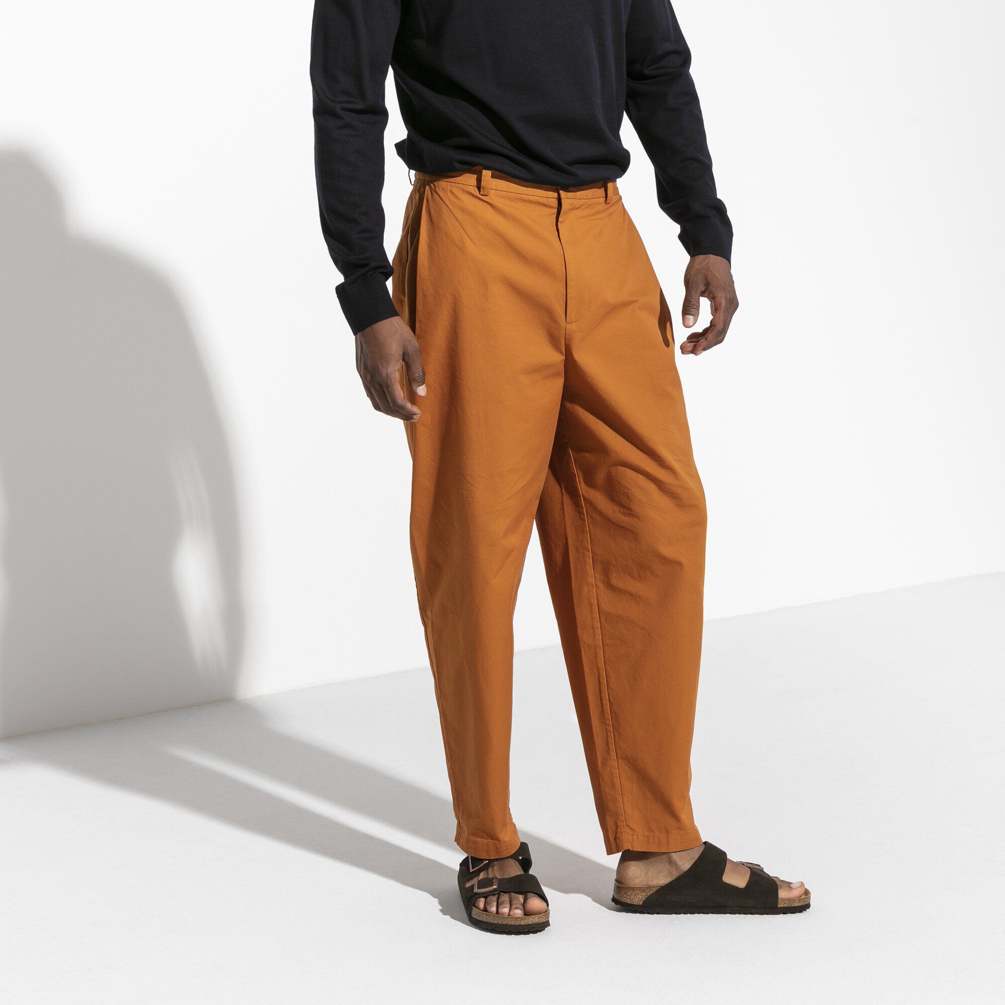   Close-up with a male model