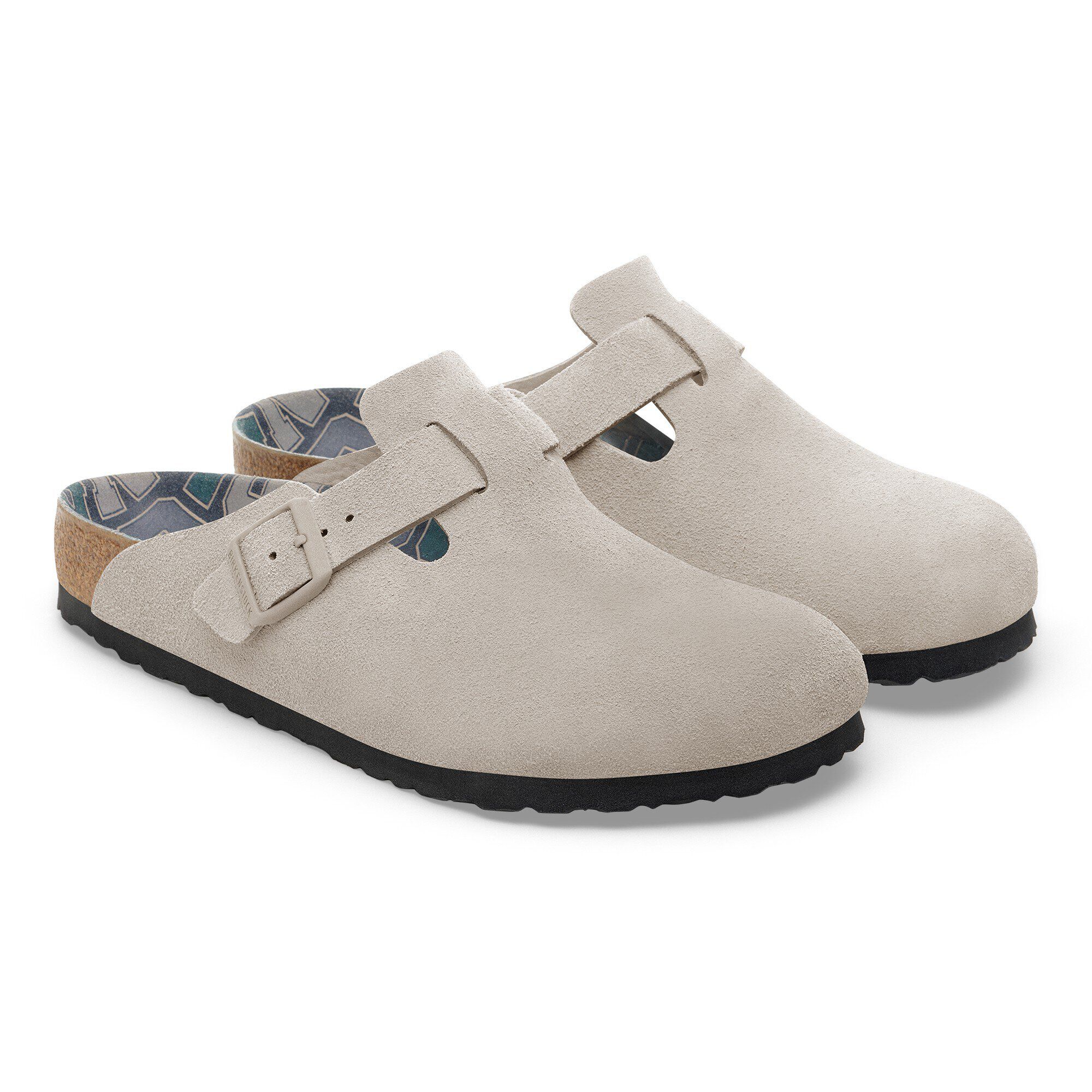 Boston BS Suede Leather - shown as a pair