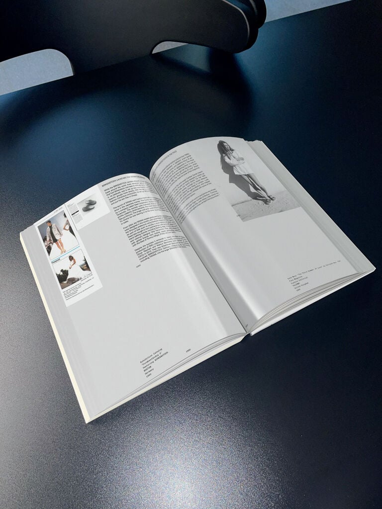 Birkenstock 250 Years book open in the middle