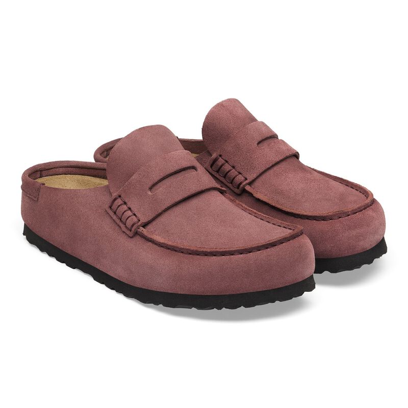 BIRKENSTOCK Naples Wrapped Suede Leather Pepper Walk Edit detail