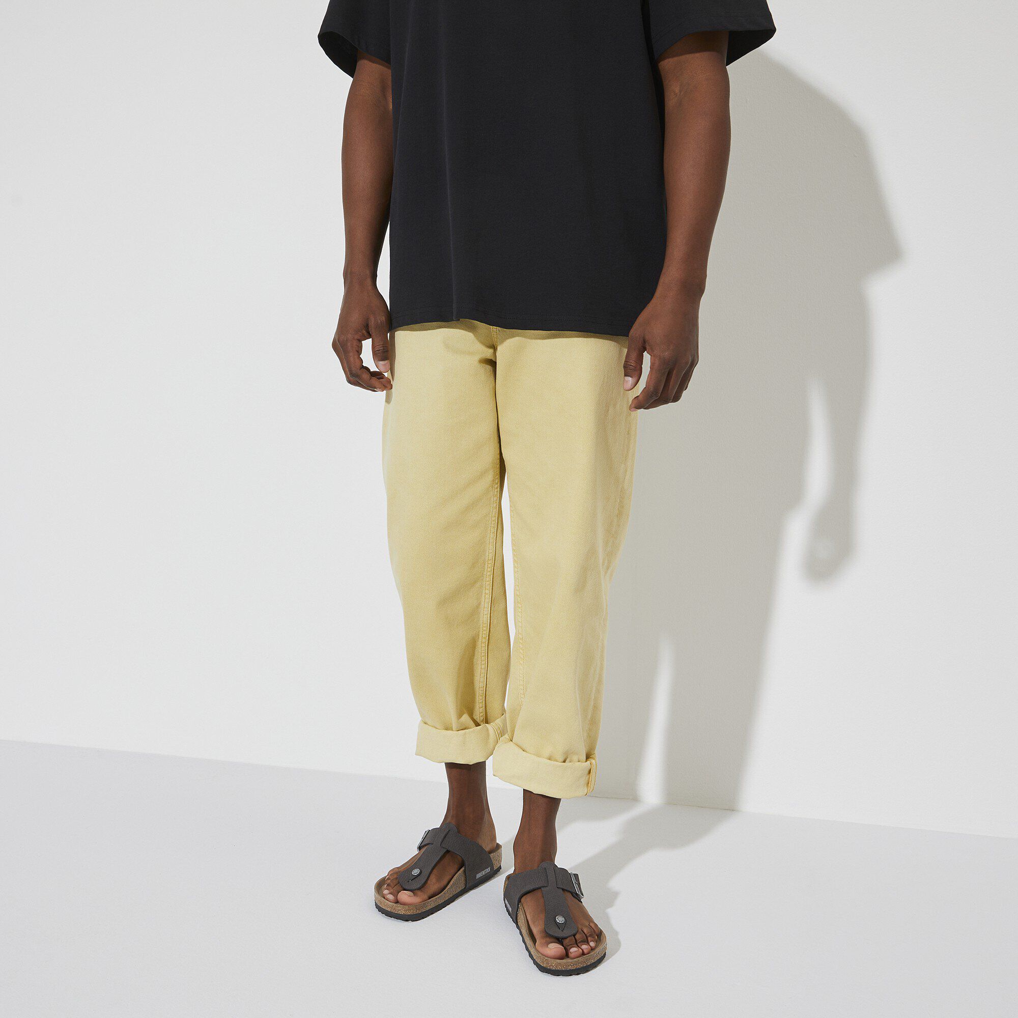   Close-up with a male model