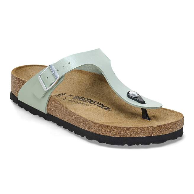 Gizeh Birko-Flor in Color Graceful Surf Green BIRKENSTOCK US