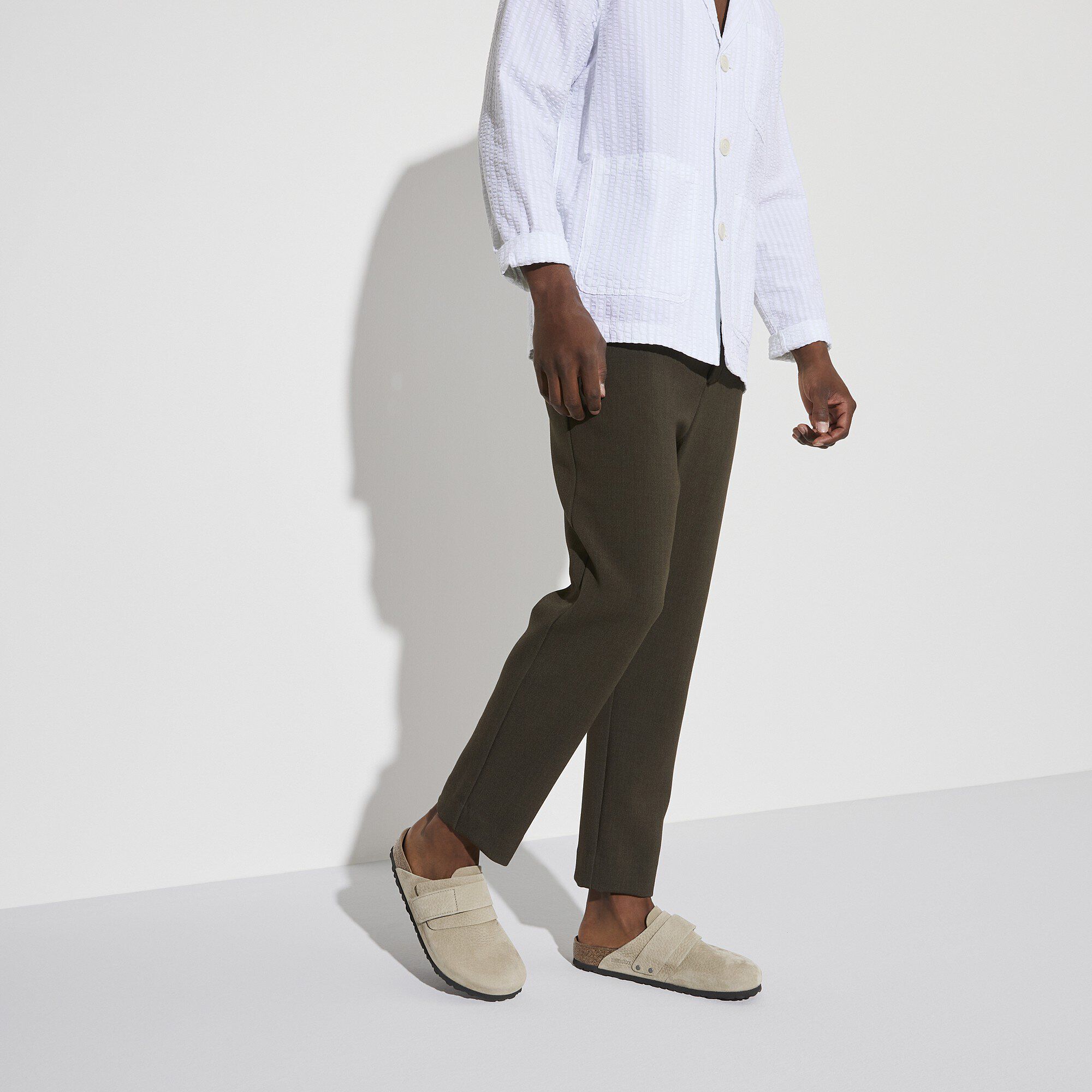   Close-up with a male model