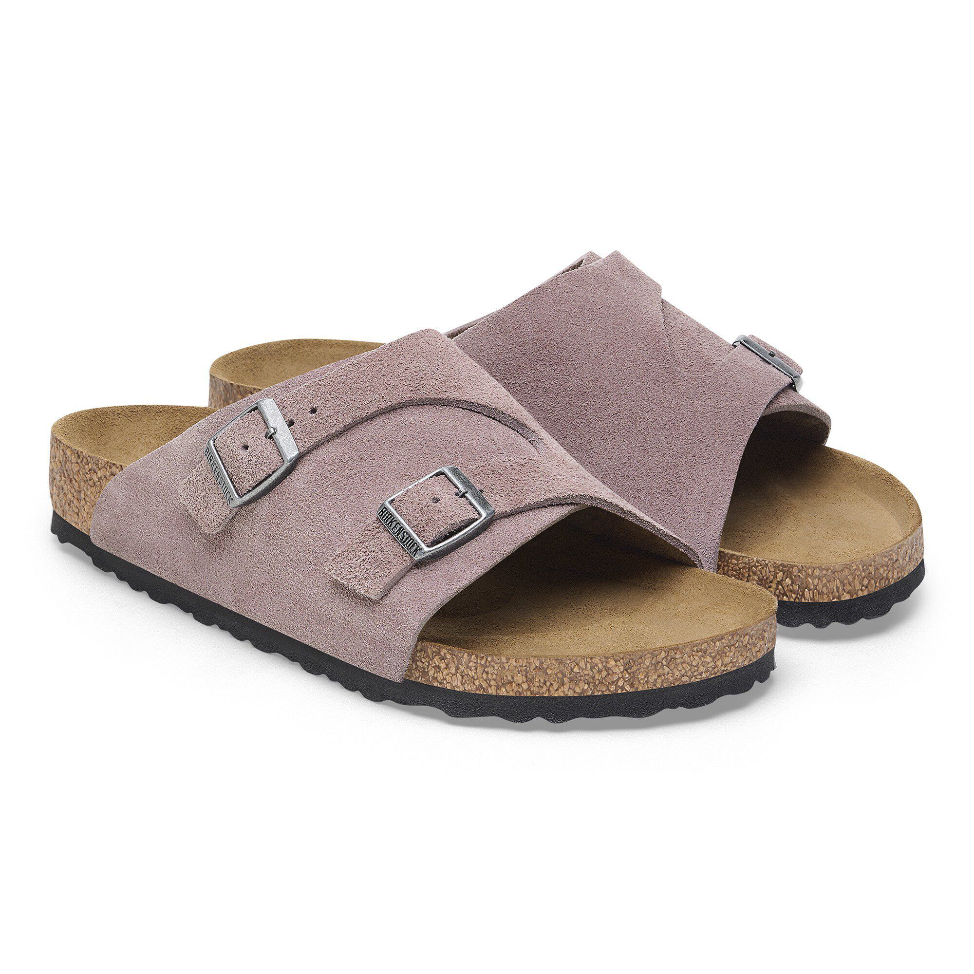 Zürich Suede Leather in Color Faded Purple | BIRKENSTOCK US