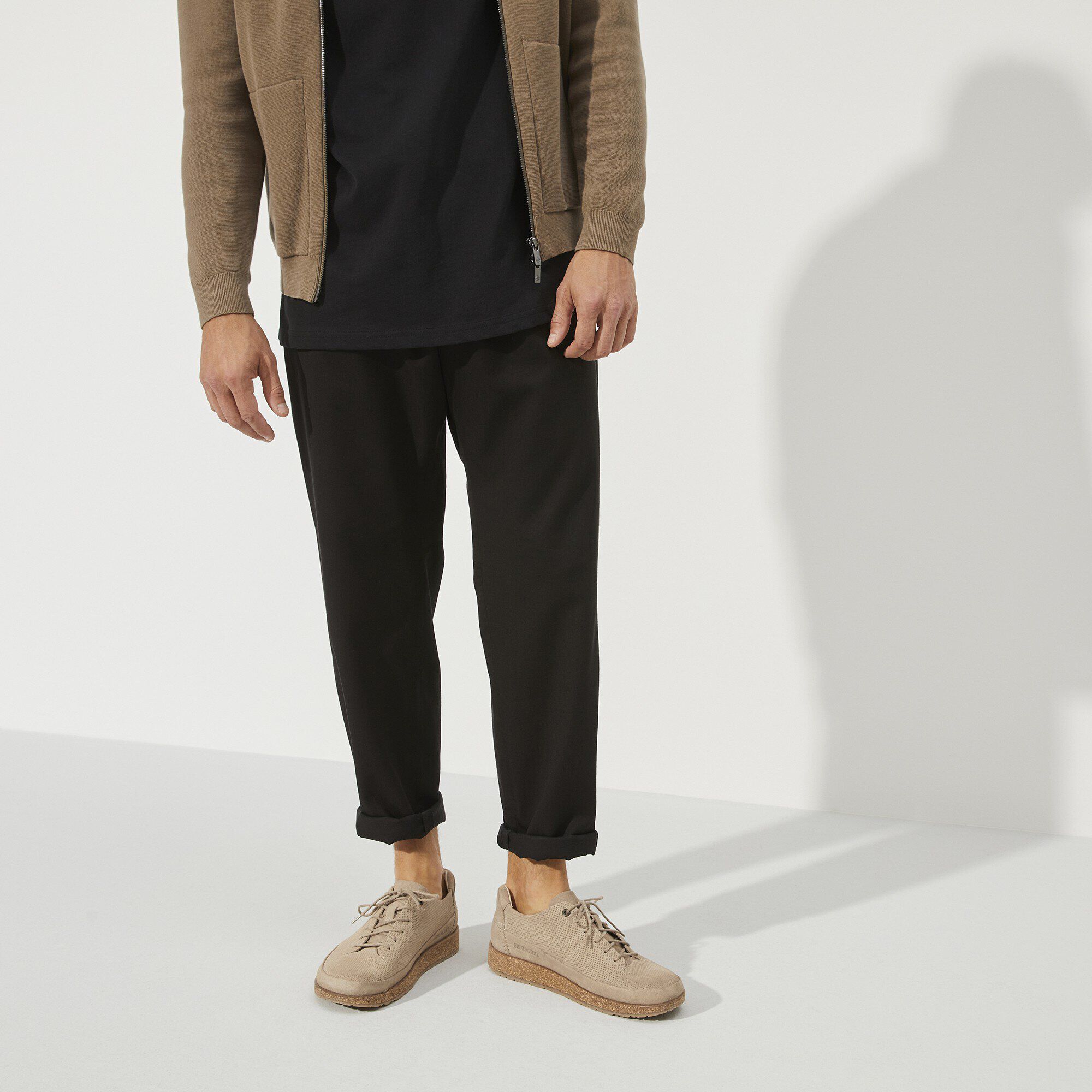 Honnef Light Suede Leather