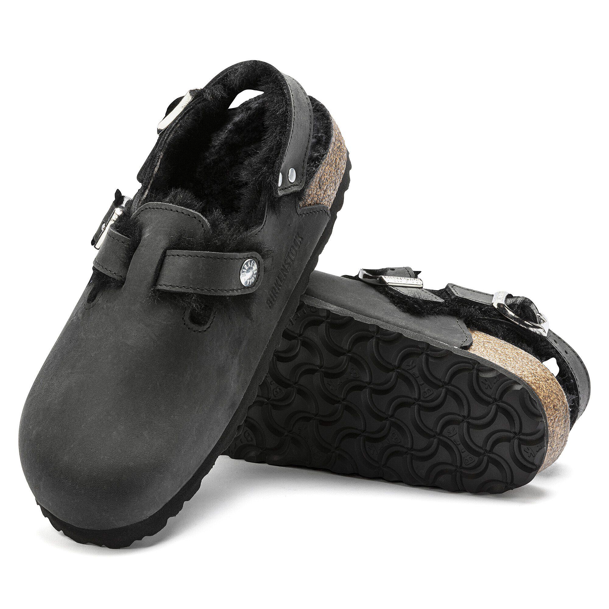 Tokio Shearling Cuir huil&eacute;