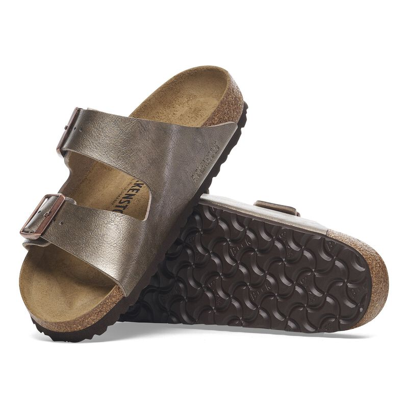 BIRKENSTOCK Arizona Birko-Flor Graceful Taupe Daily Comfort detail