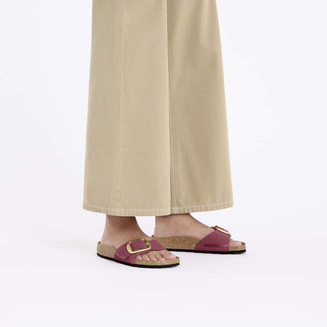 Madrid Big Buckle Cuir nubuck