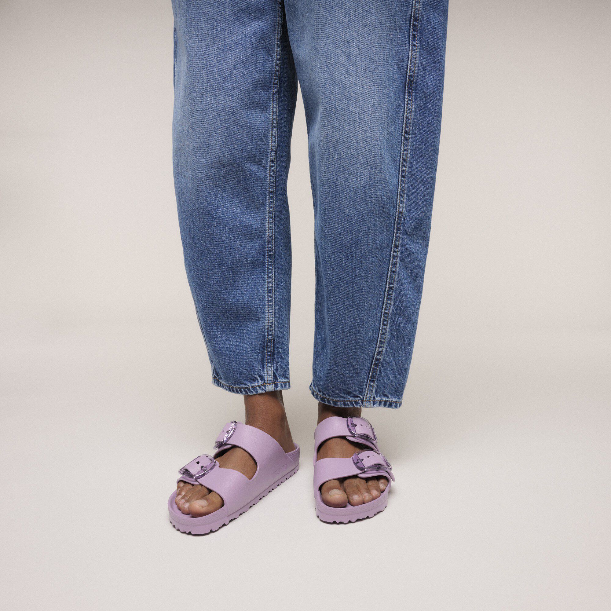 Arizona Big Buckle EVA in Color Mauve | BIRKENSTOCK Canada