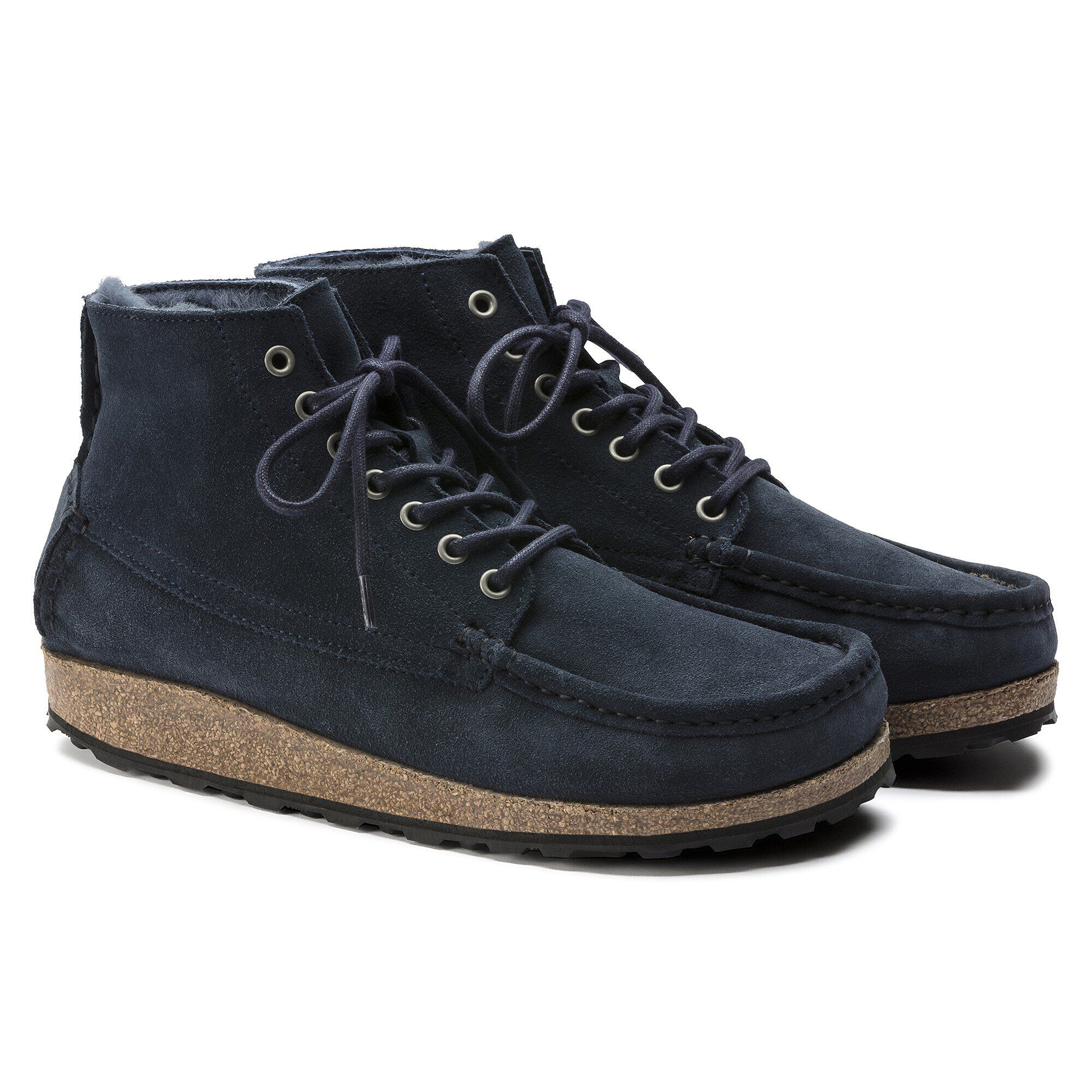 Marton Shearling Suede Leather