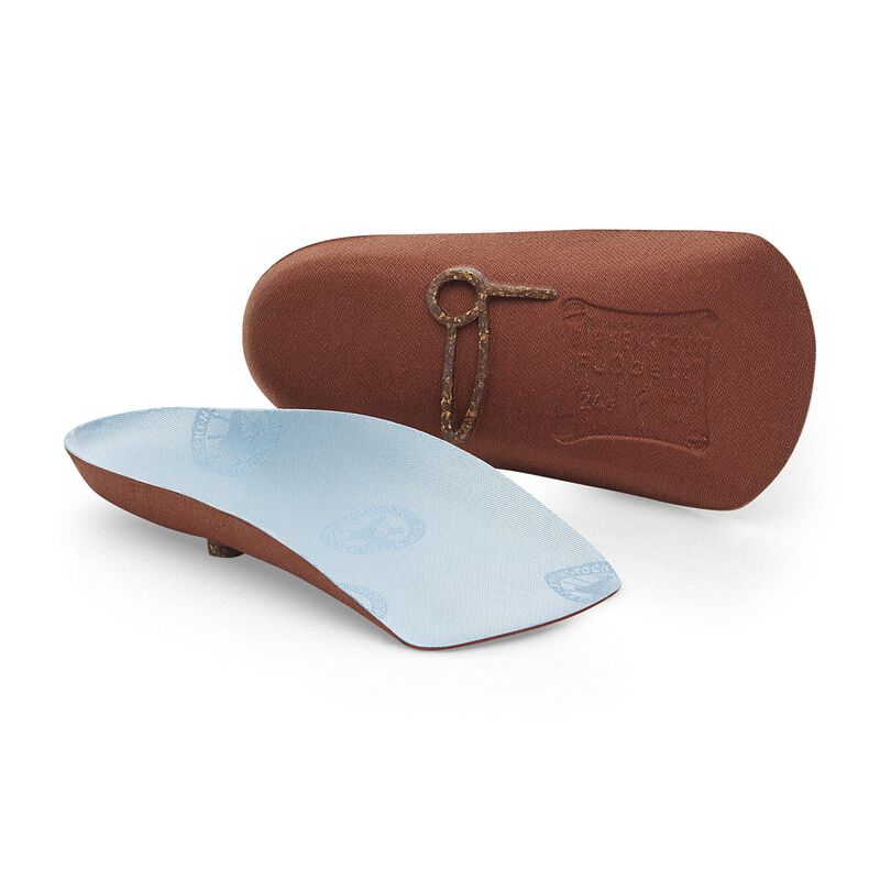 BIRKENSTOCK 250 Anniversary Edition Blue Footbed Soft Footbed detail