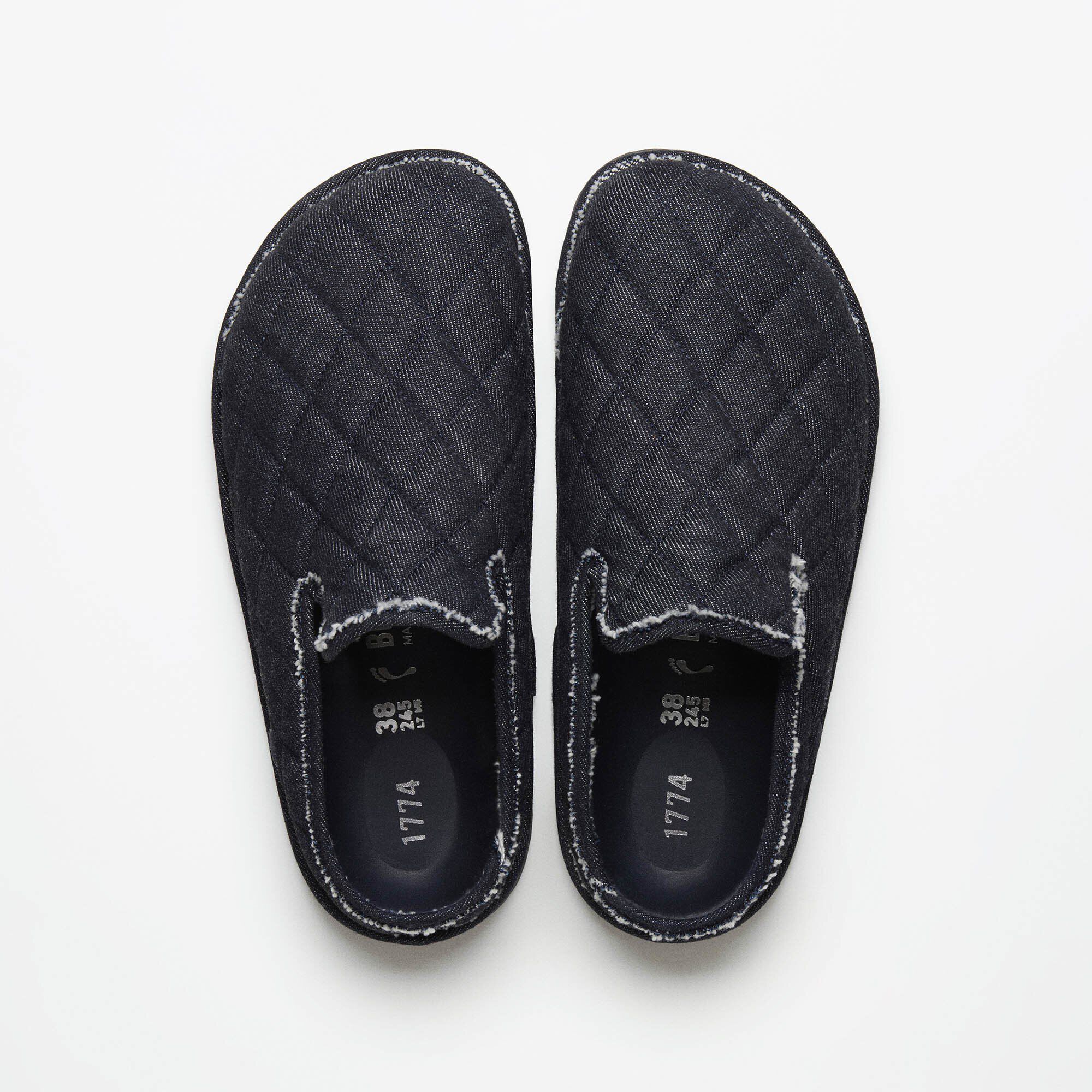 1774 Eliscu Denim Natural Leather-Felt