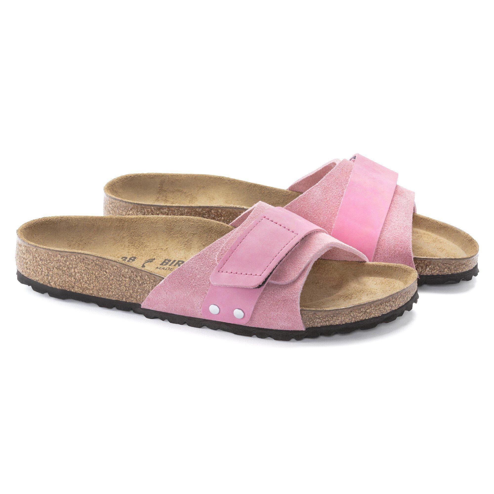 Oita Suede Leather in Color Candy Pink | BIRKENSTOCK US
