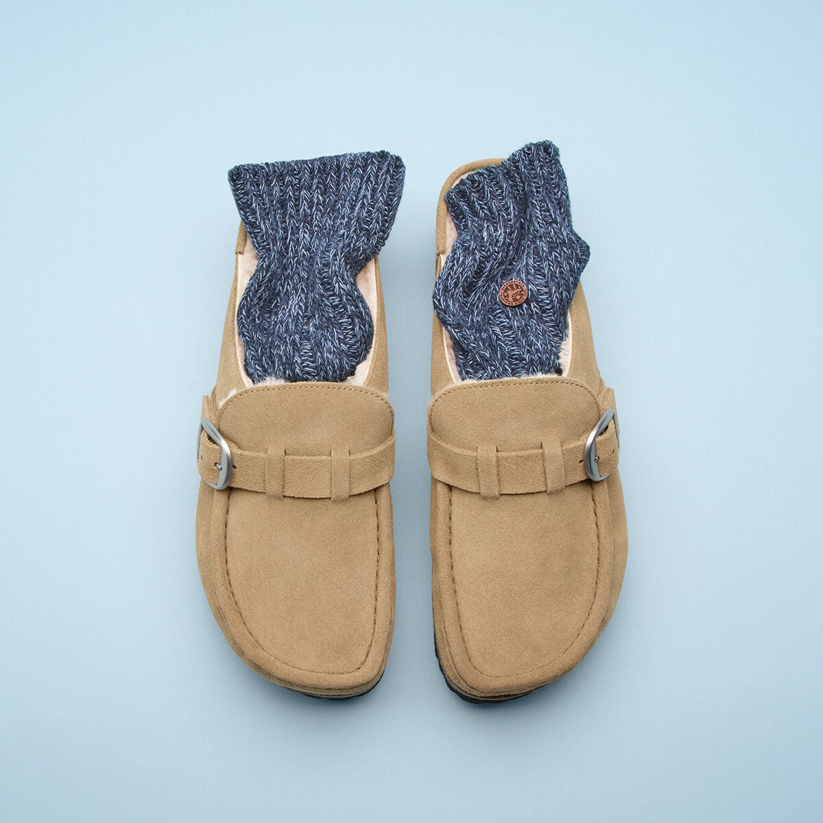 Buckley Shearling & Cotton Twist Sock Bundle