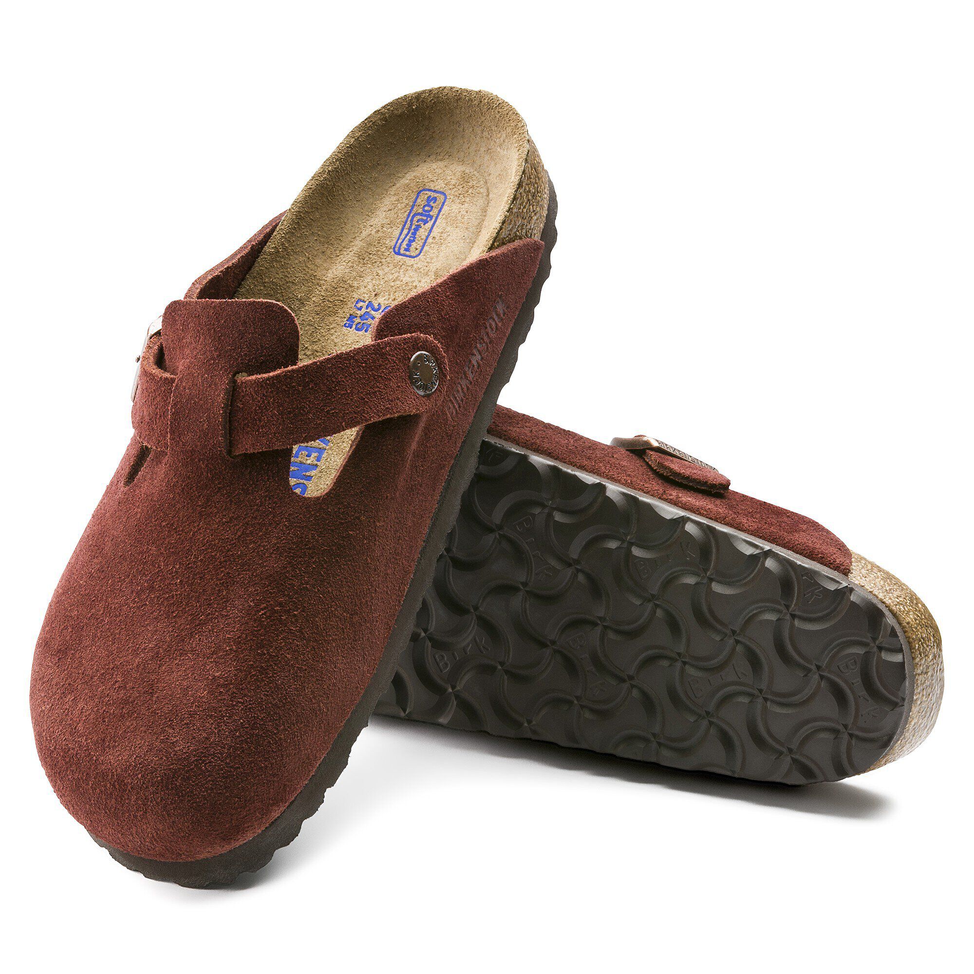 Boston Soft Footbed Suede Leather