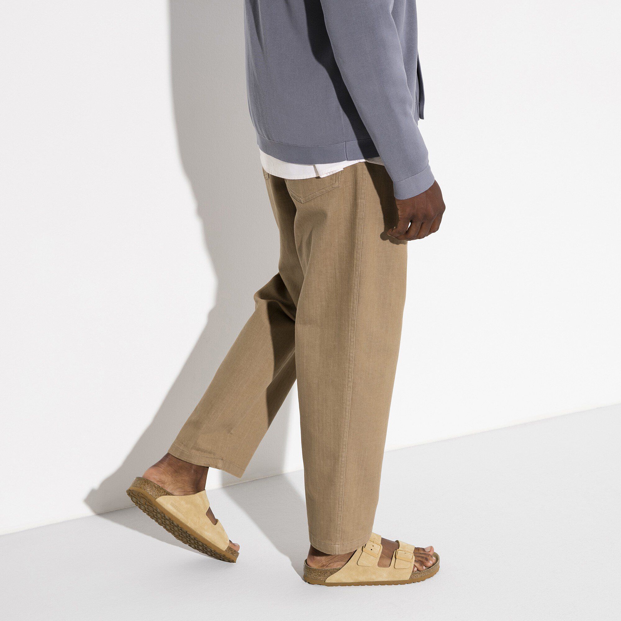   Close-up with a male model