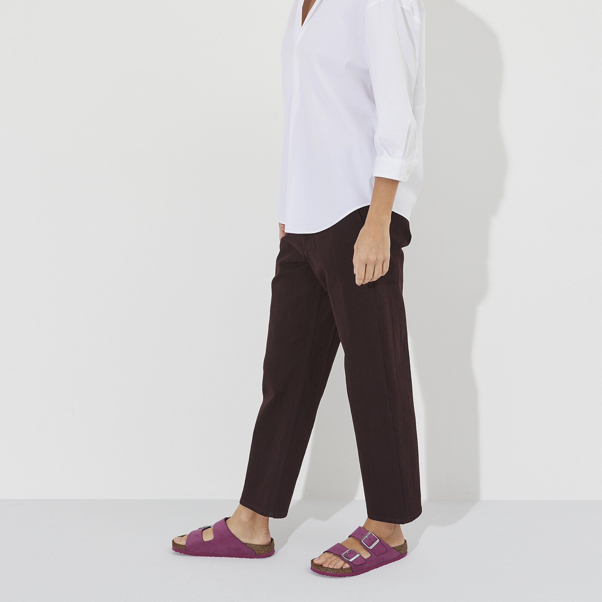 Arizona Lit de pied souple Cuir nubuck