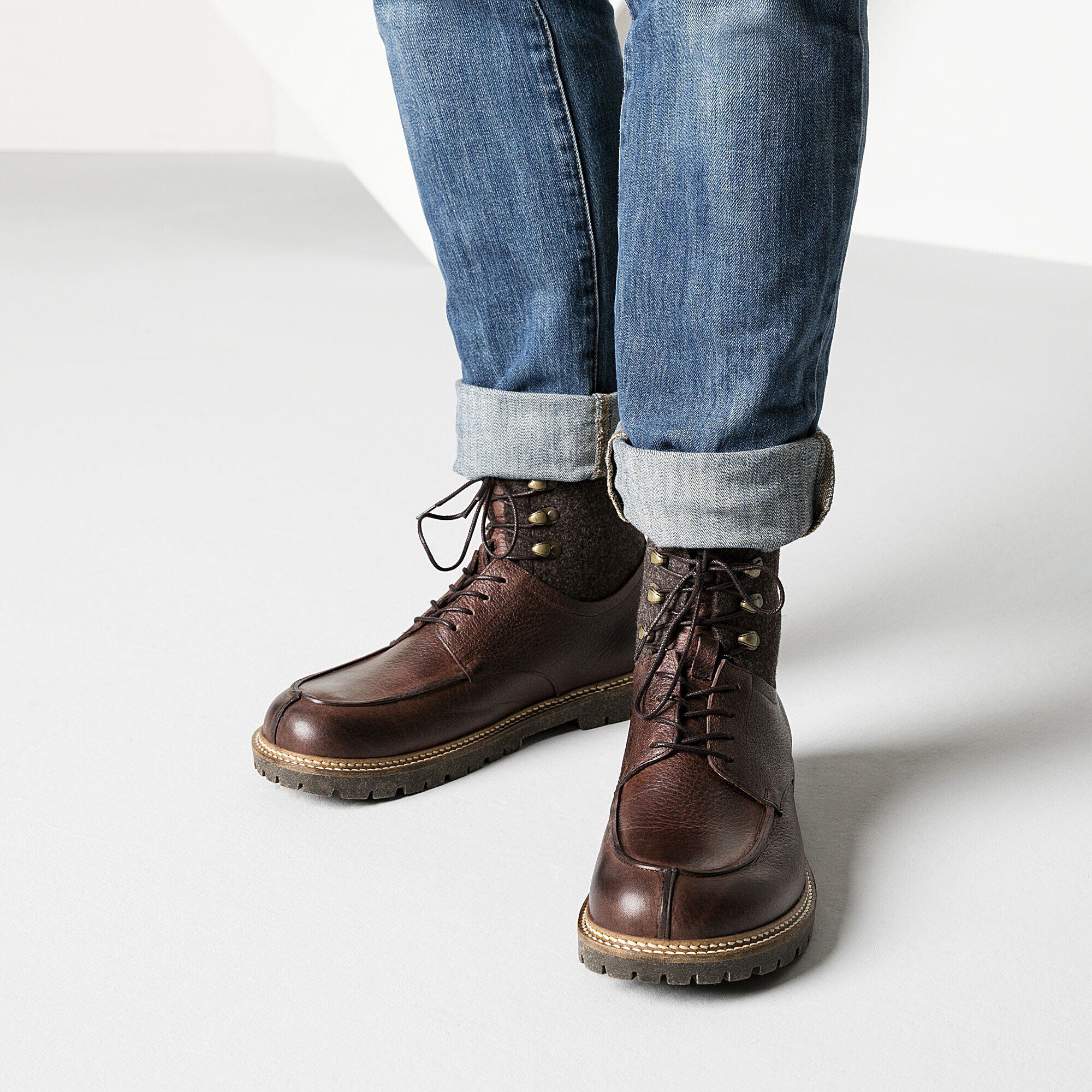 Timmins High Leather