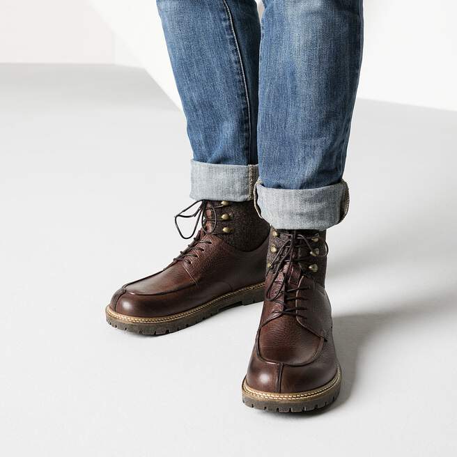 Timmins High Leather