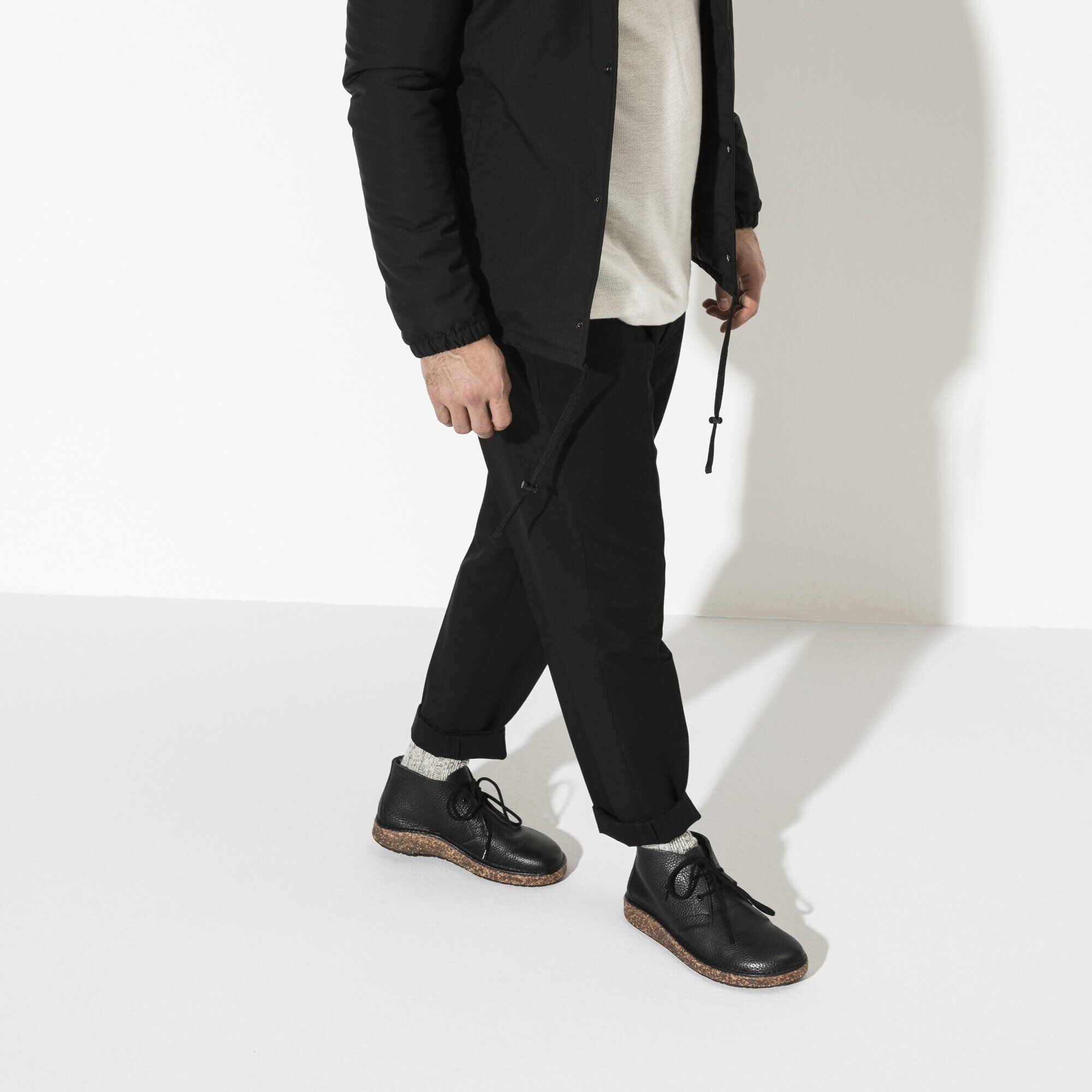   Close-up with a male model