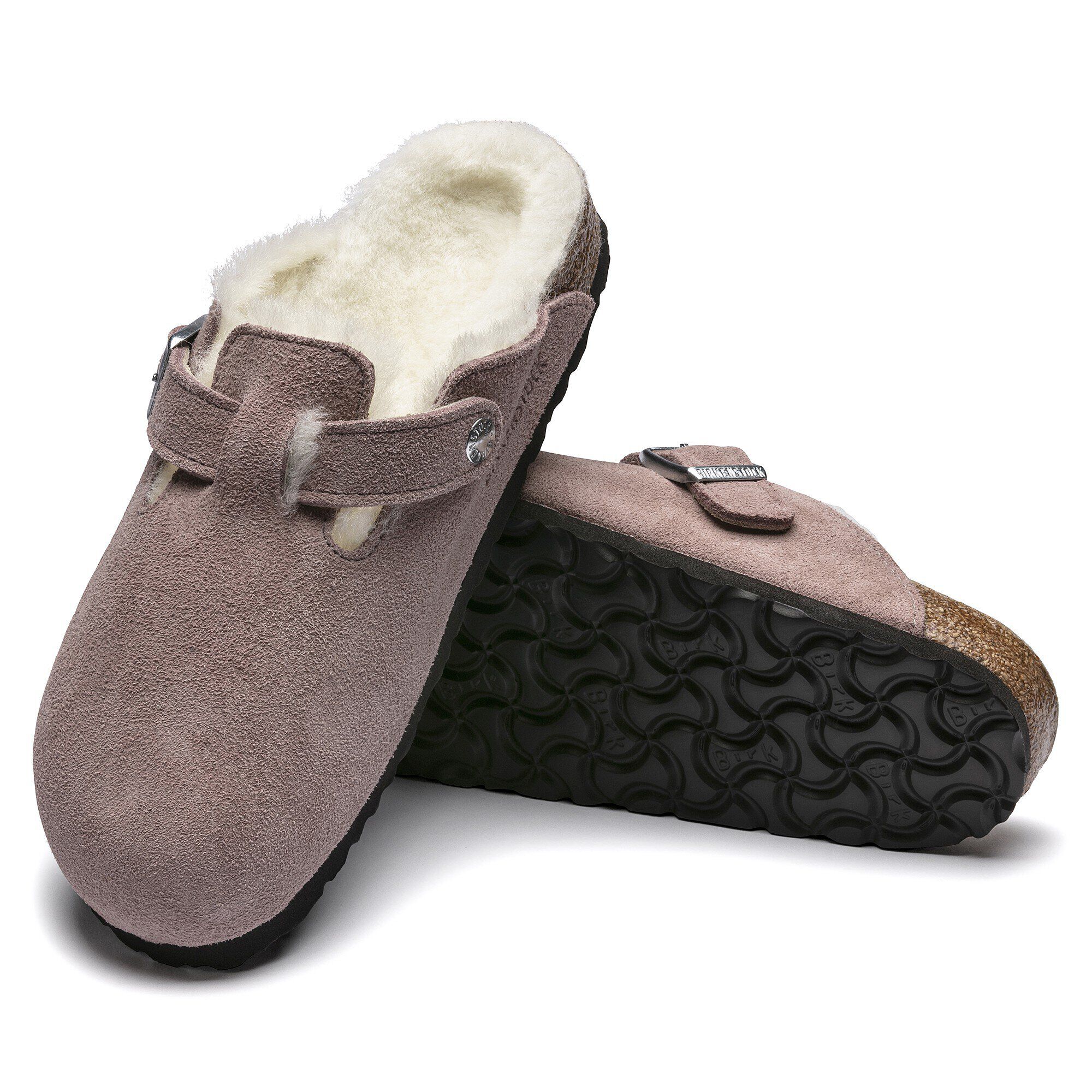 Boston Shearling Suede Leather