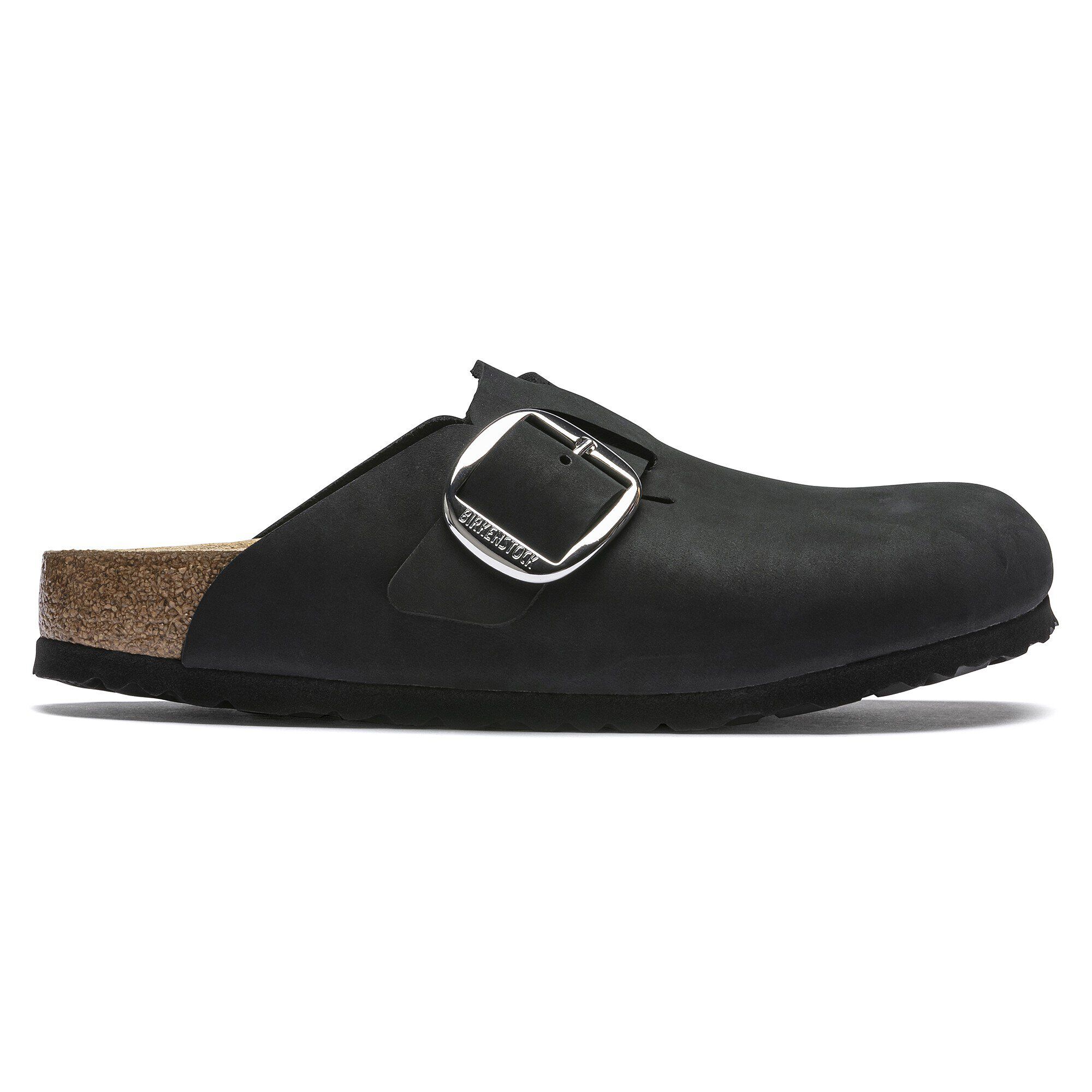 Boston Big Buckle Cuir nubuck